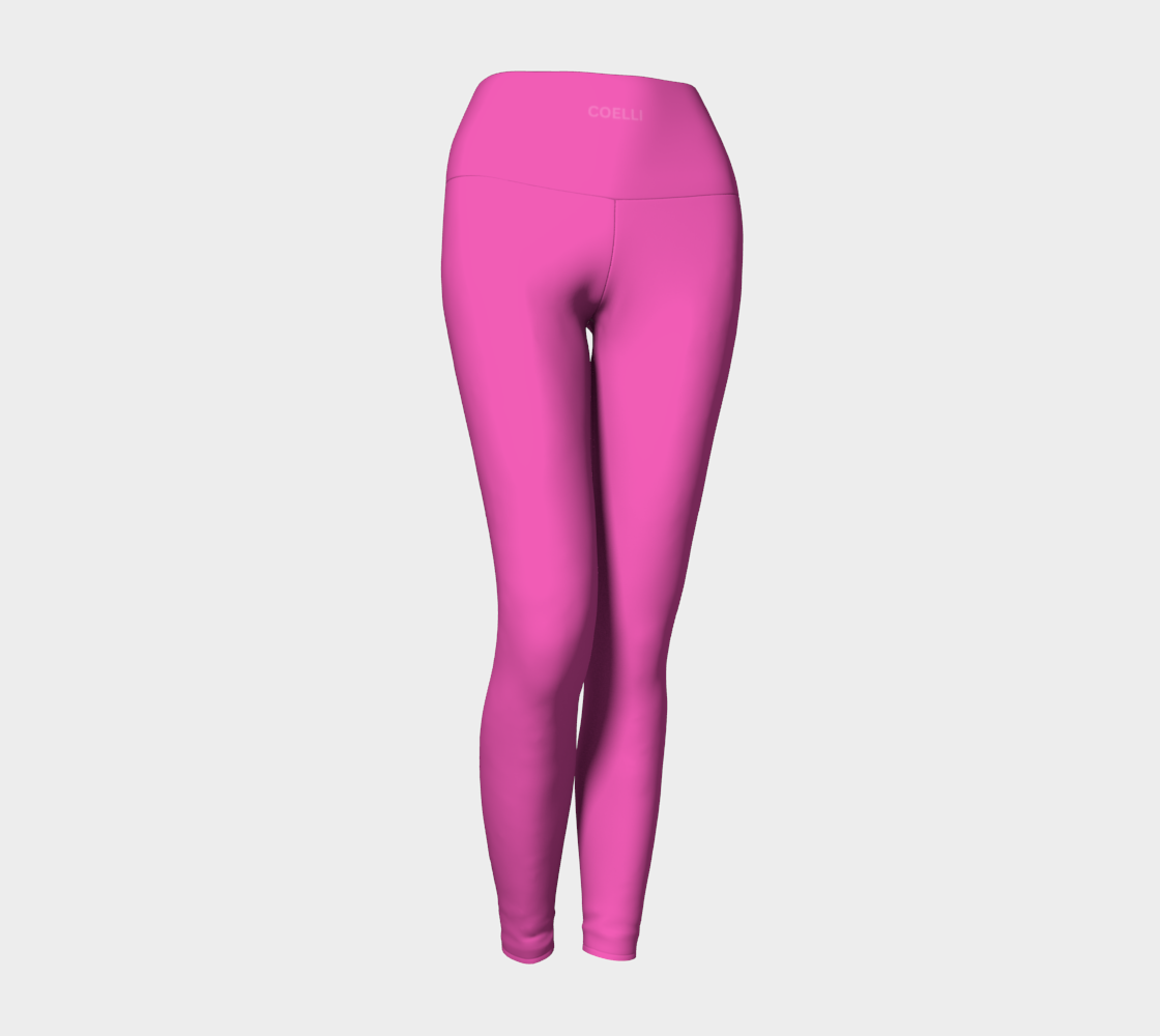 Hologram Pink Women’s High Waisted Leggings