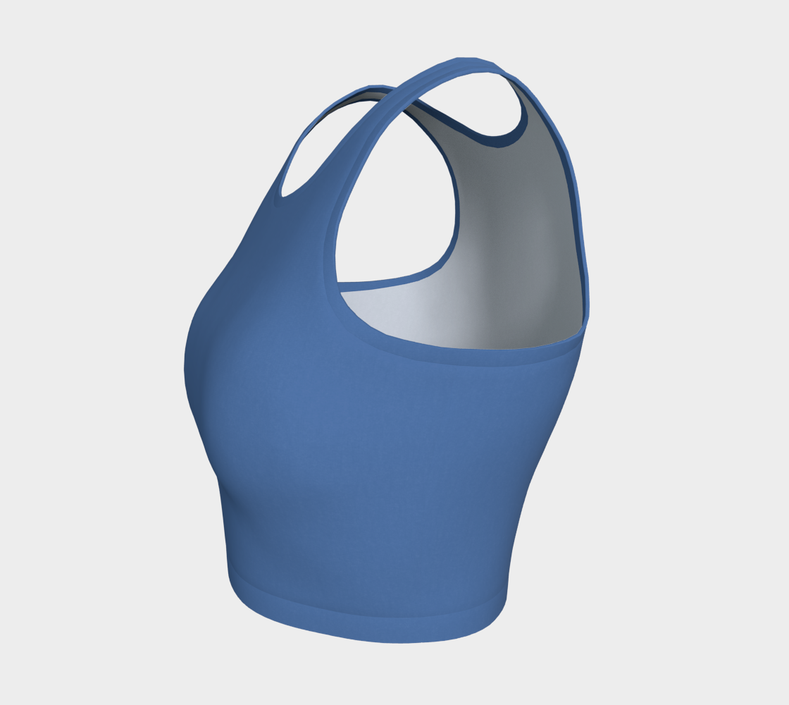 Celestial Blue Women’s Crop Top