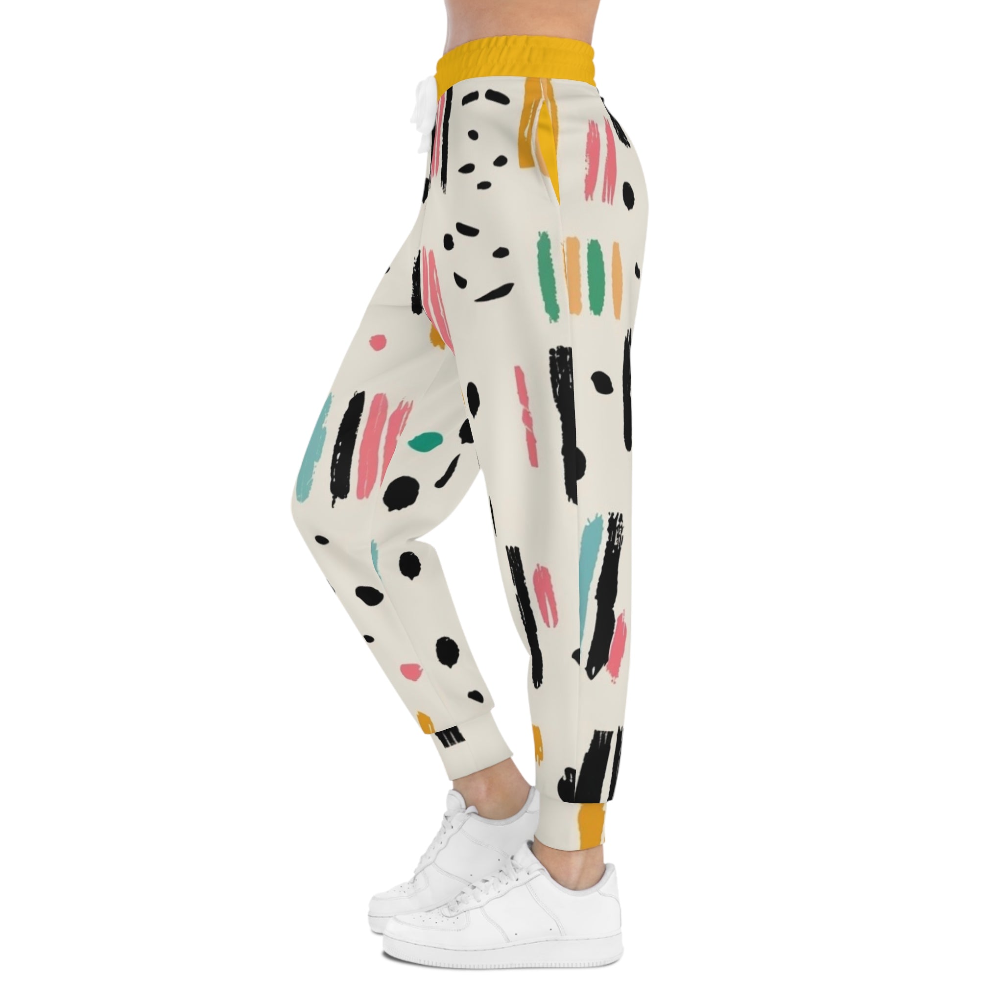 Abstract Brushstroke Women’s Joggers Sweatpants