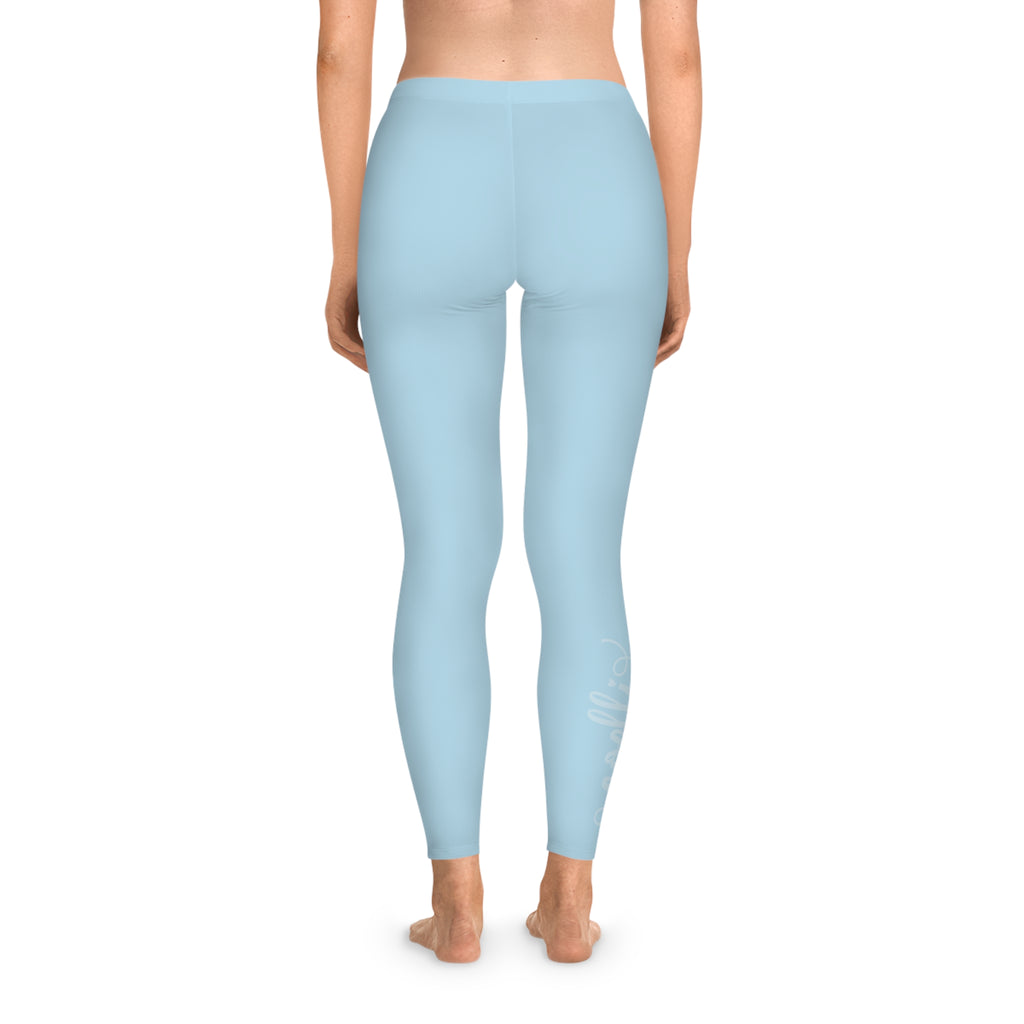 Icy Azure Women’s Relaxed Stretch Leggings