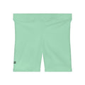 Mint Mirage Women's Biker Shorts
