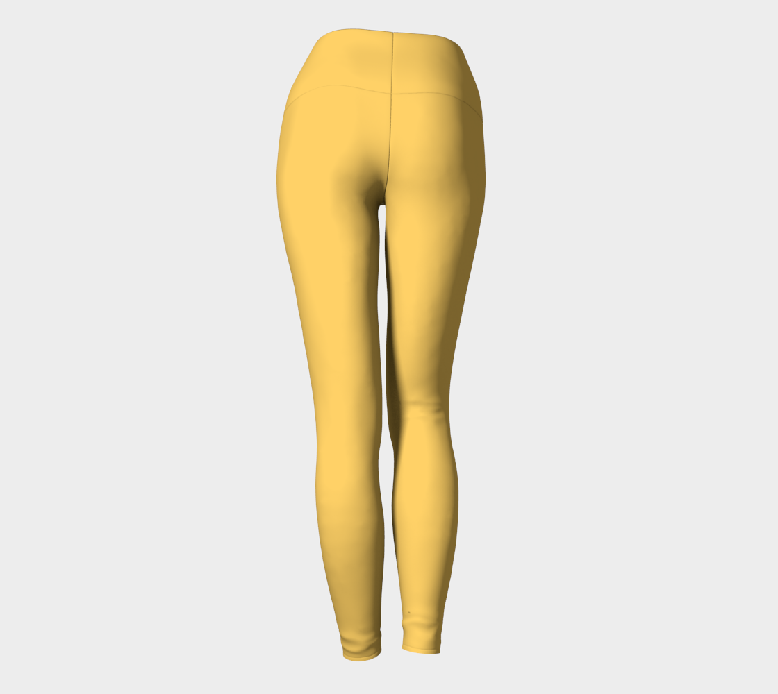 Marigold Glow Women’s High Waisted Leggings