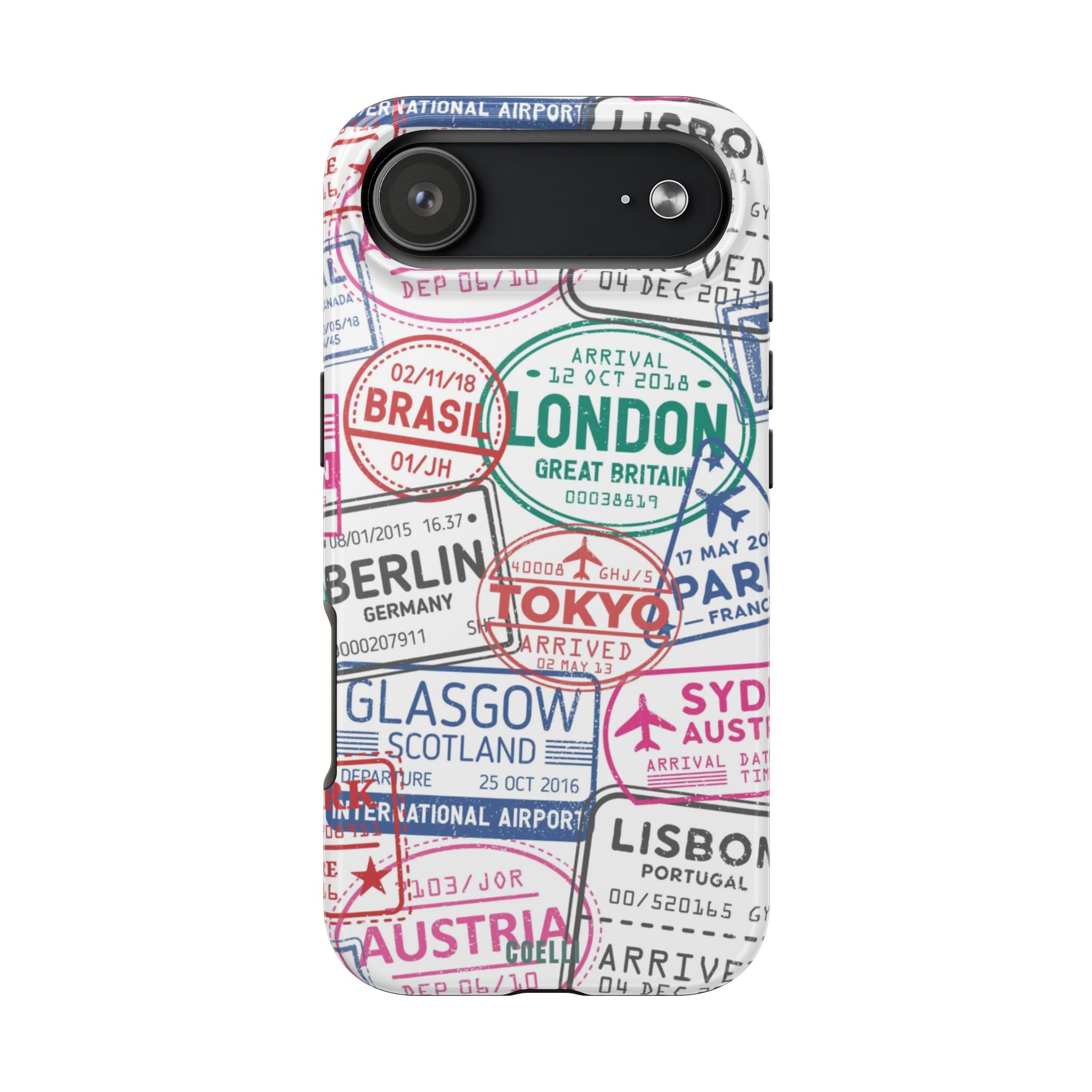 World Travel Tough Phone Case| iPhone & Galaxy Models