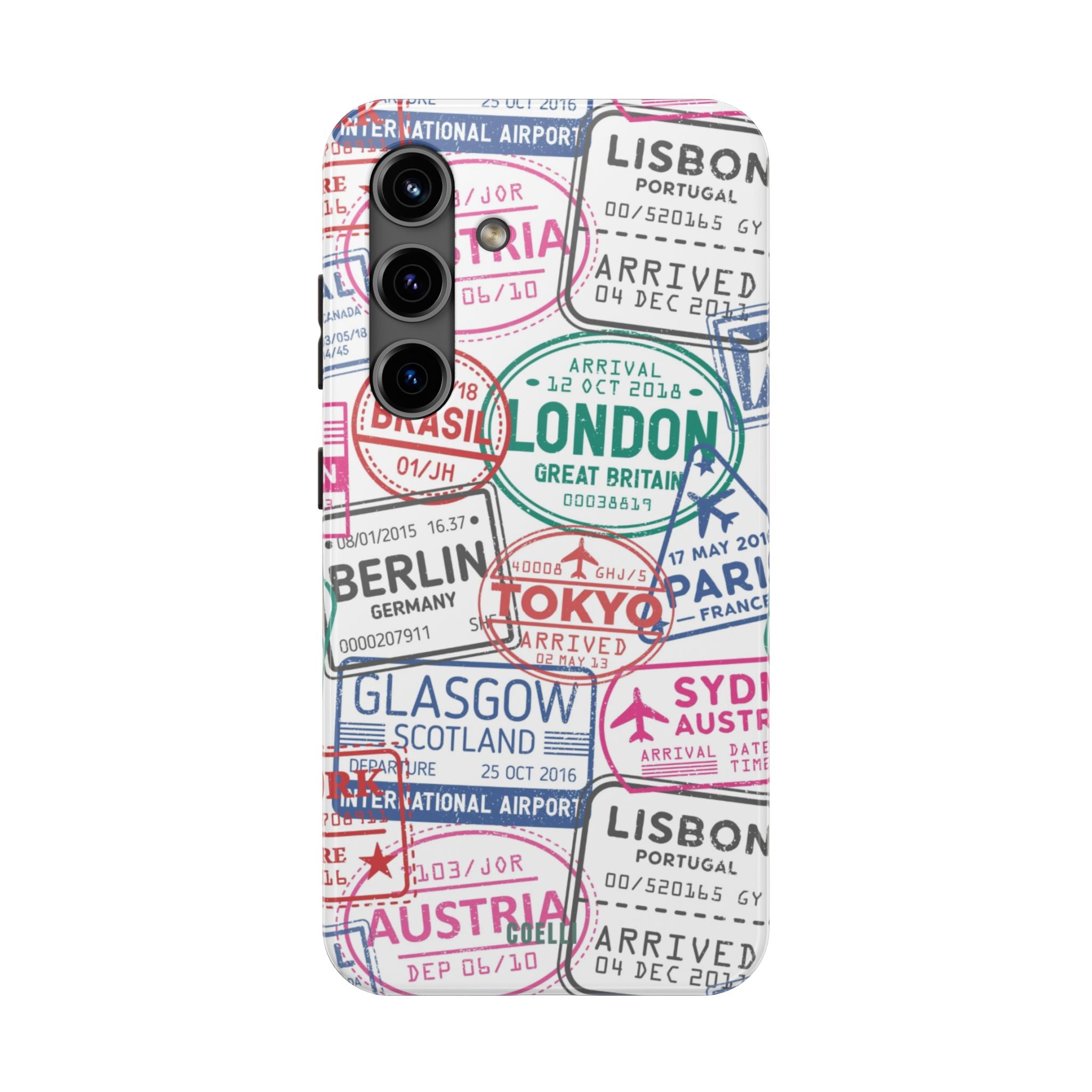 World Travel Tough Phone Case| iPhone & Galaxy Models
