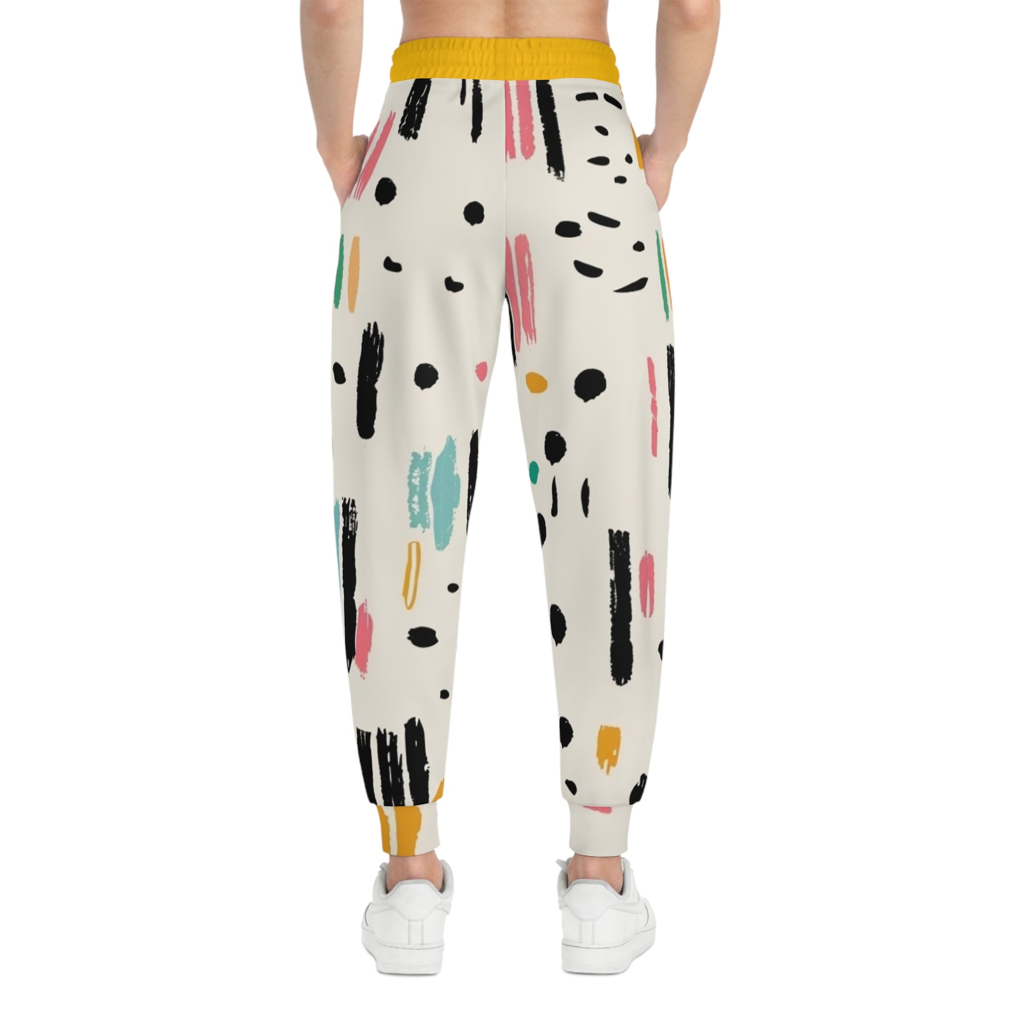 Abstract Brushstroke Women’s Joggers Sweatpants