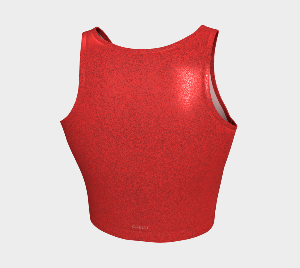 Fiery Red Women’s Crop Top