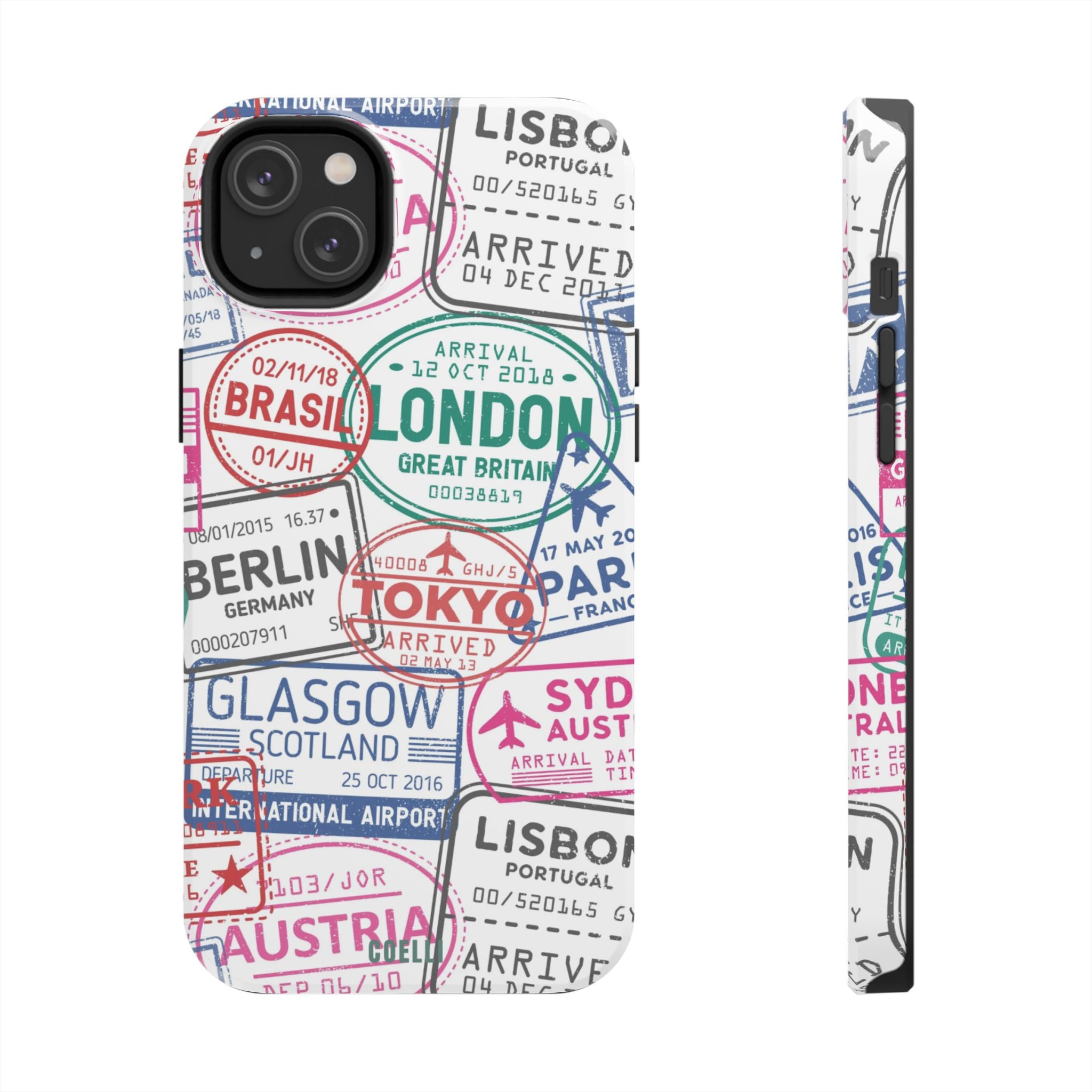World Travel Tough Phone Case| iPhone & Galaxy Models