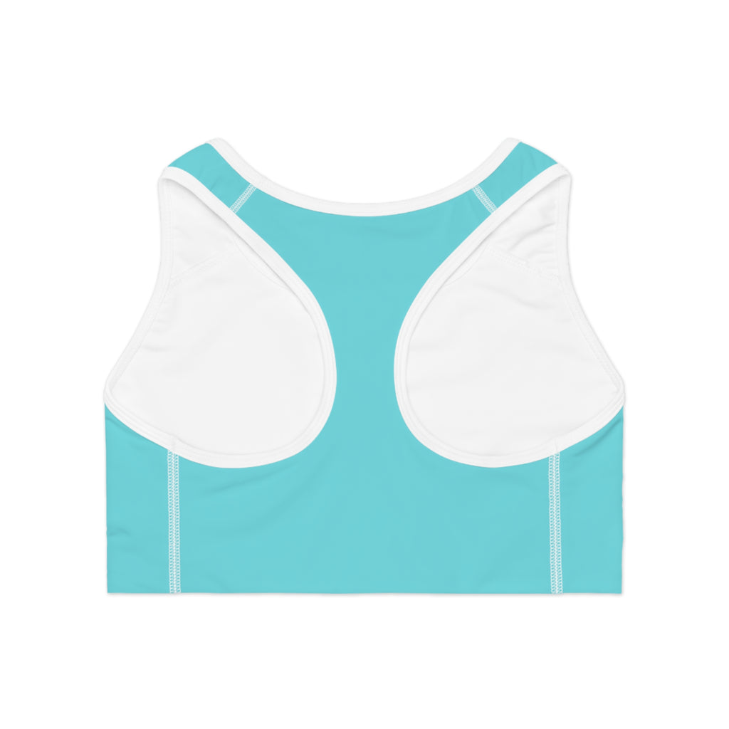 Aqua Blue Women’s Activewear Top