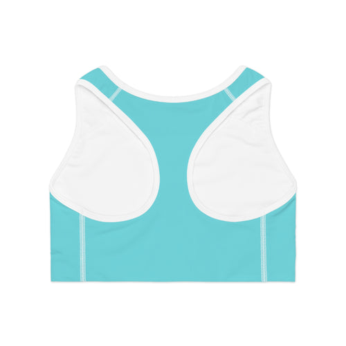 Aqua Blue Women’s Activewear Top