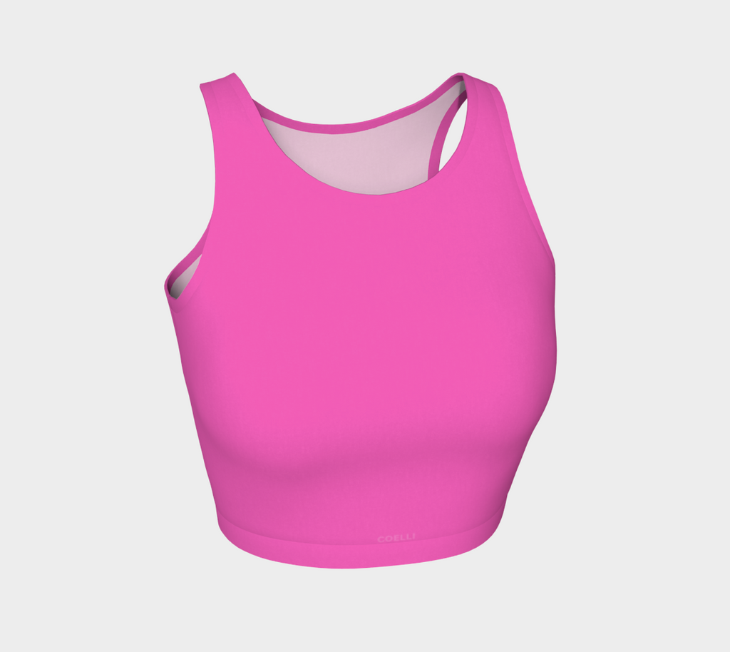 Hologram Pink Women’s Crop Top
