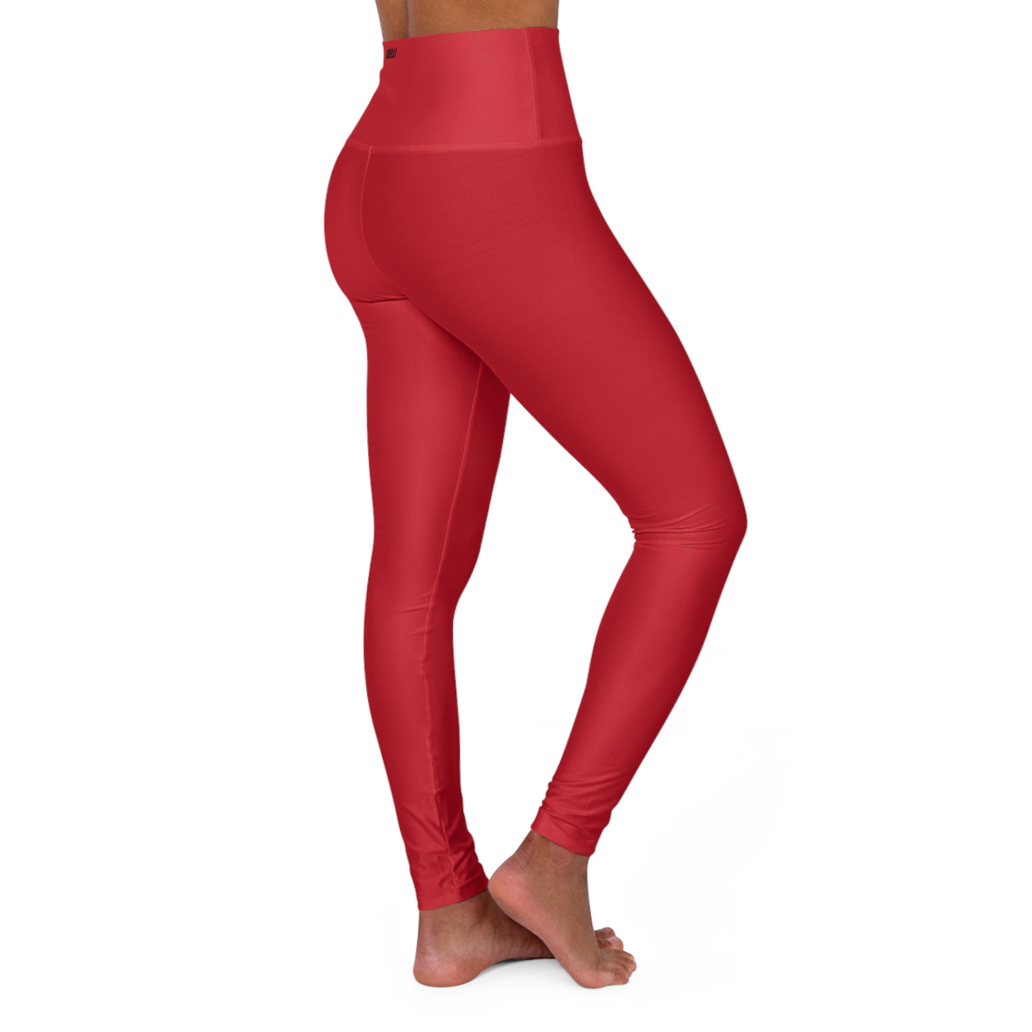 Dark Red Women’s Fashion High Waisted Leggings