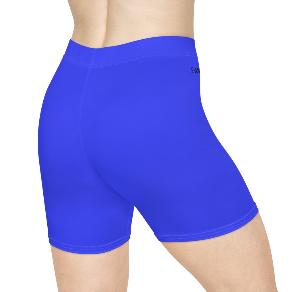 Pure Fit Blueberry Women's Biker Shorts