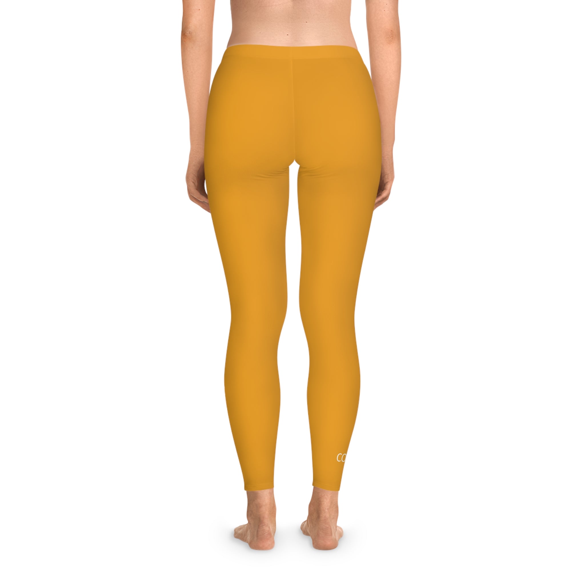 Golden Orange  Women’s Relaxed Stretch Leggings