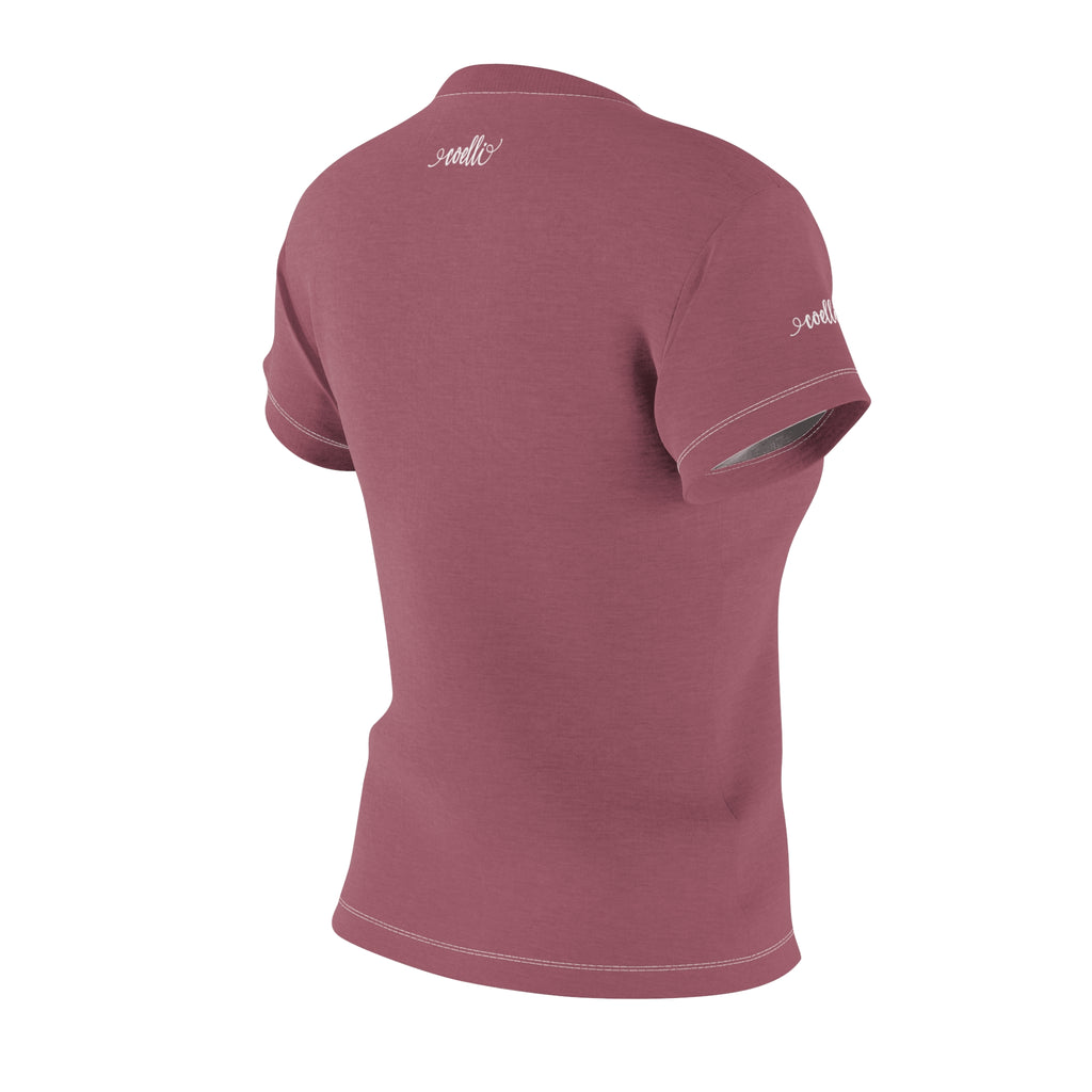 Blush Cranberry Women's Fitted Tee