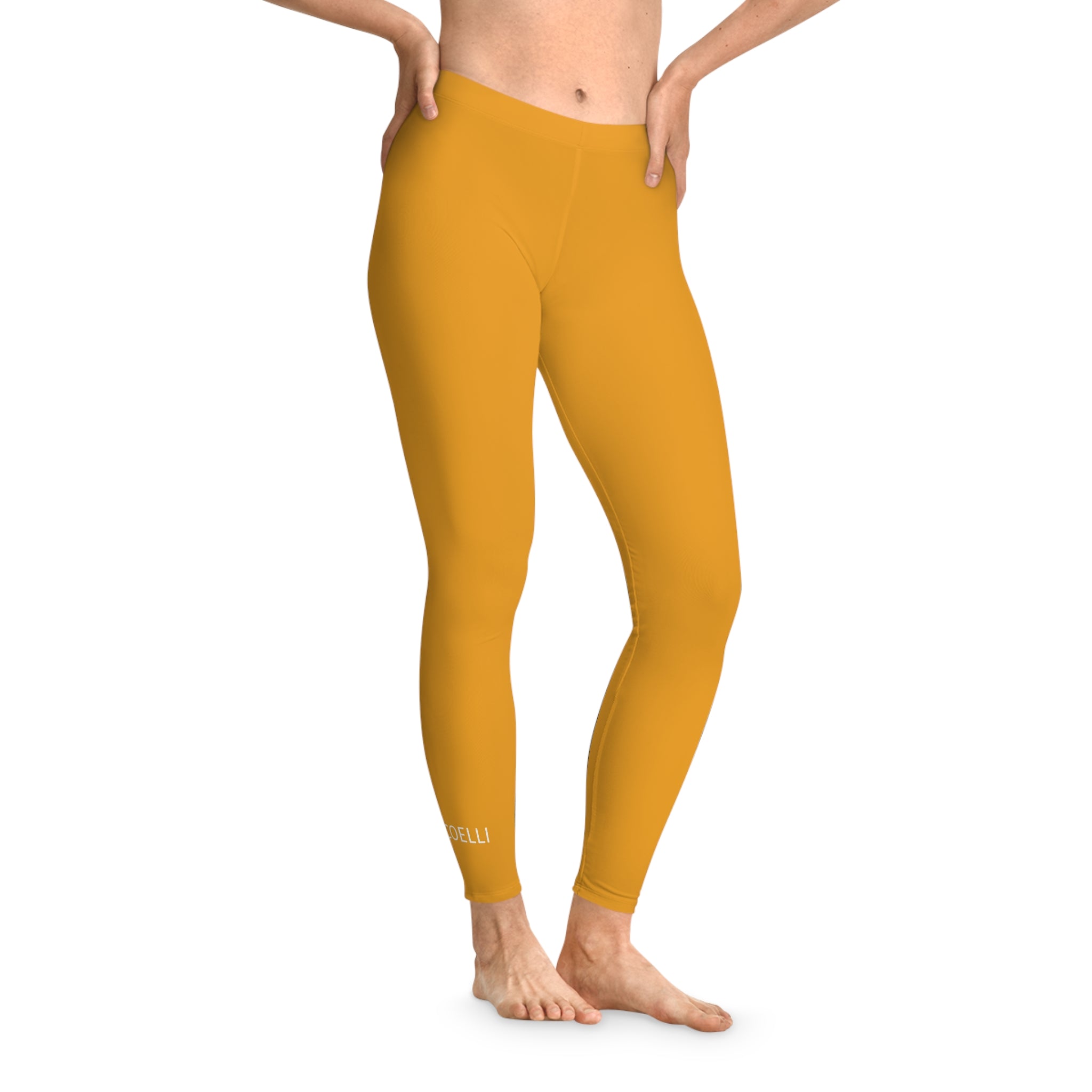 Golden Orange  Women’s Relaxed Stretch Leggings