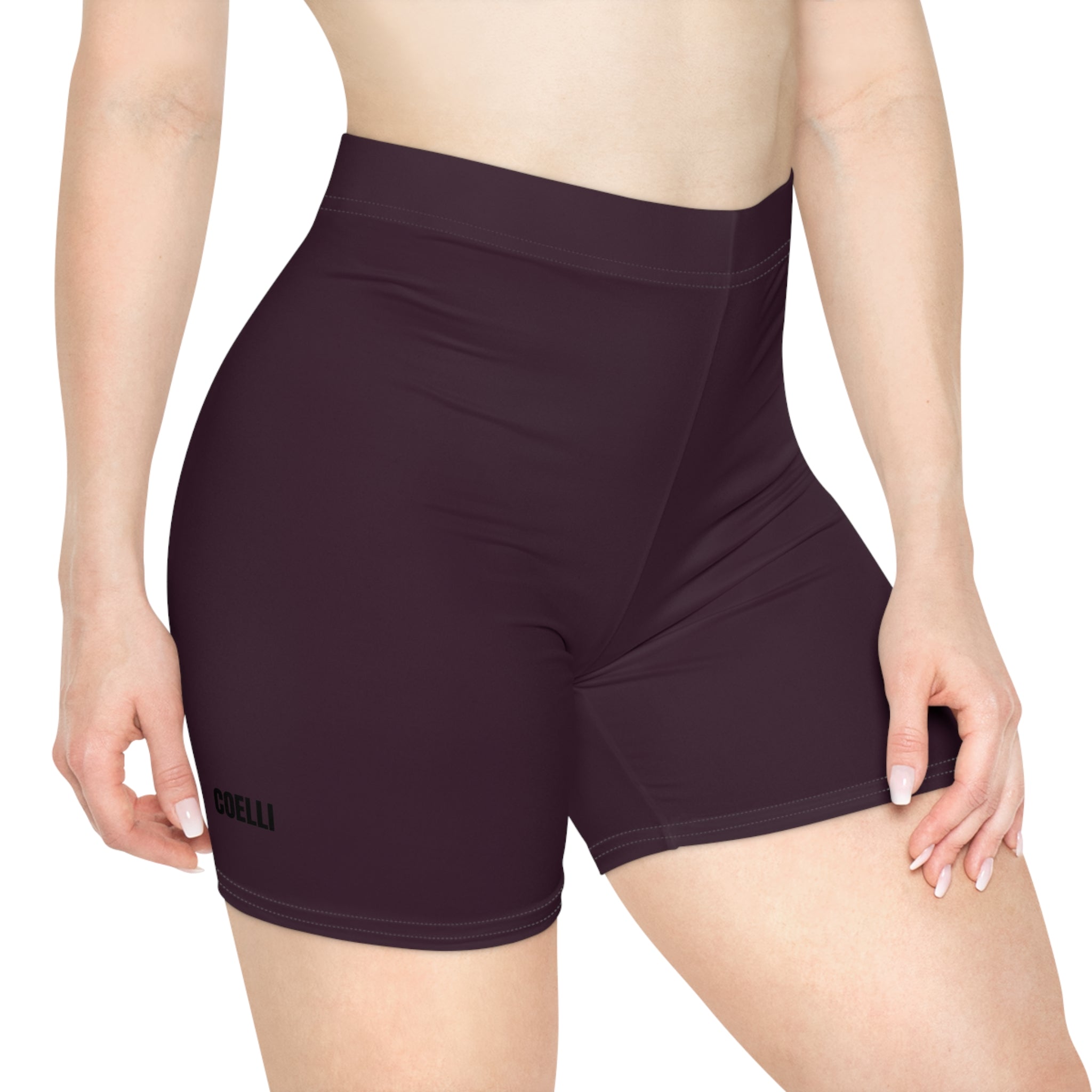 Black Currant Women's Biker Shorts