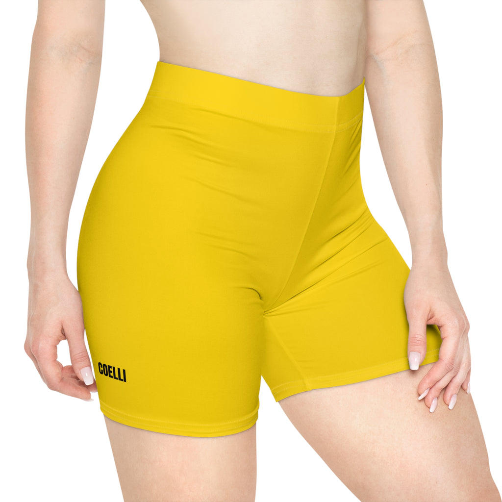 Golden Pop Women's Biker Shorts