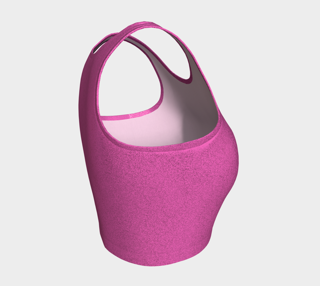 Hologram Pink Women’s Crop Top