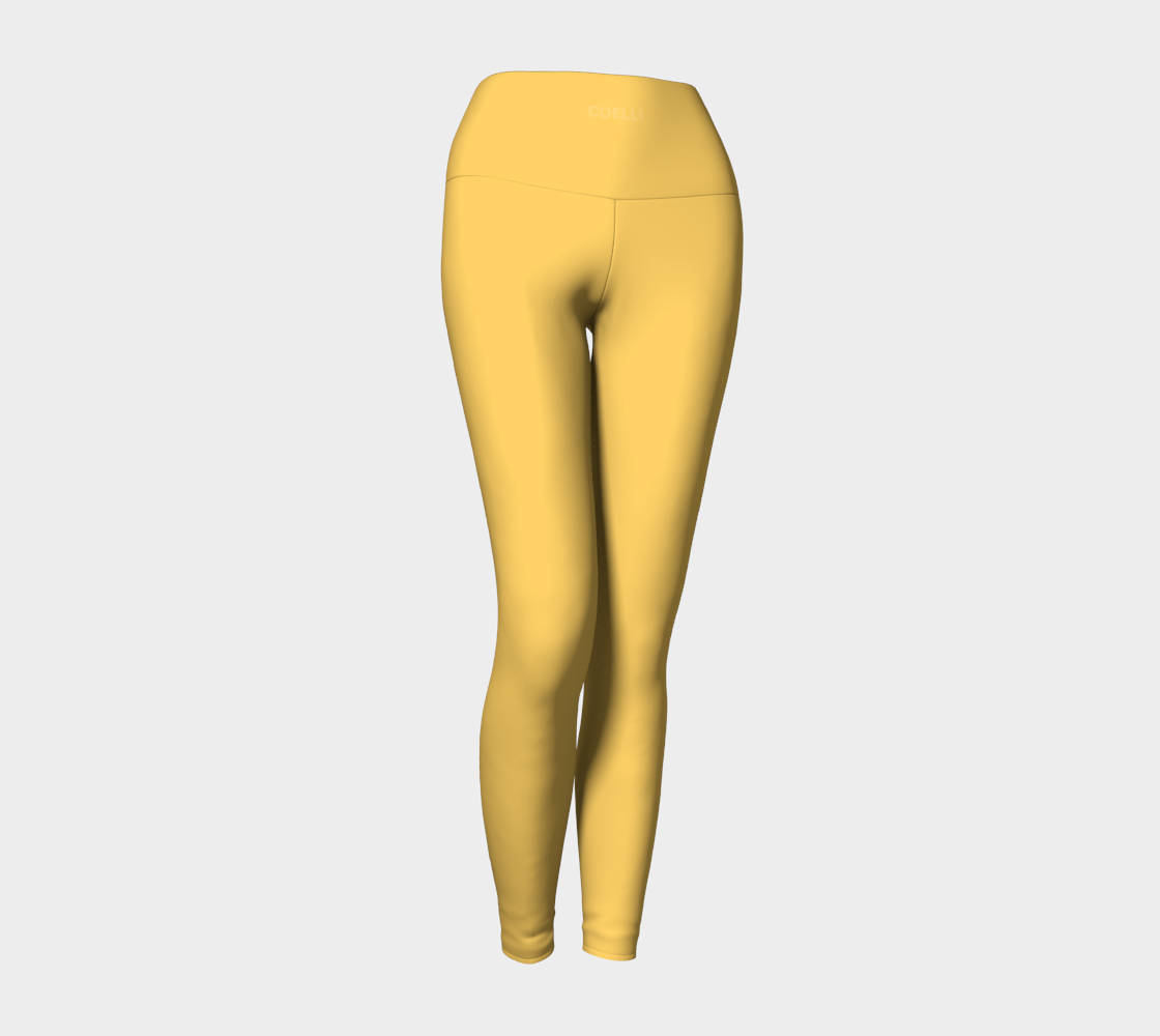 Marigold Glow Women’s High Waisted Leggings