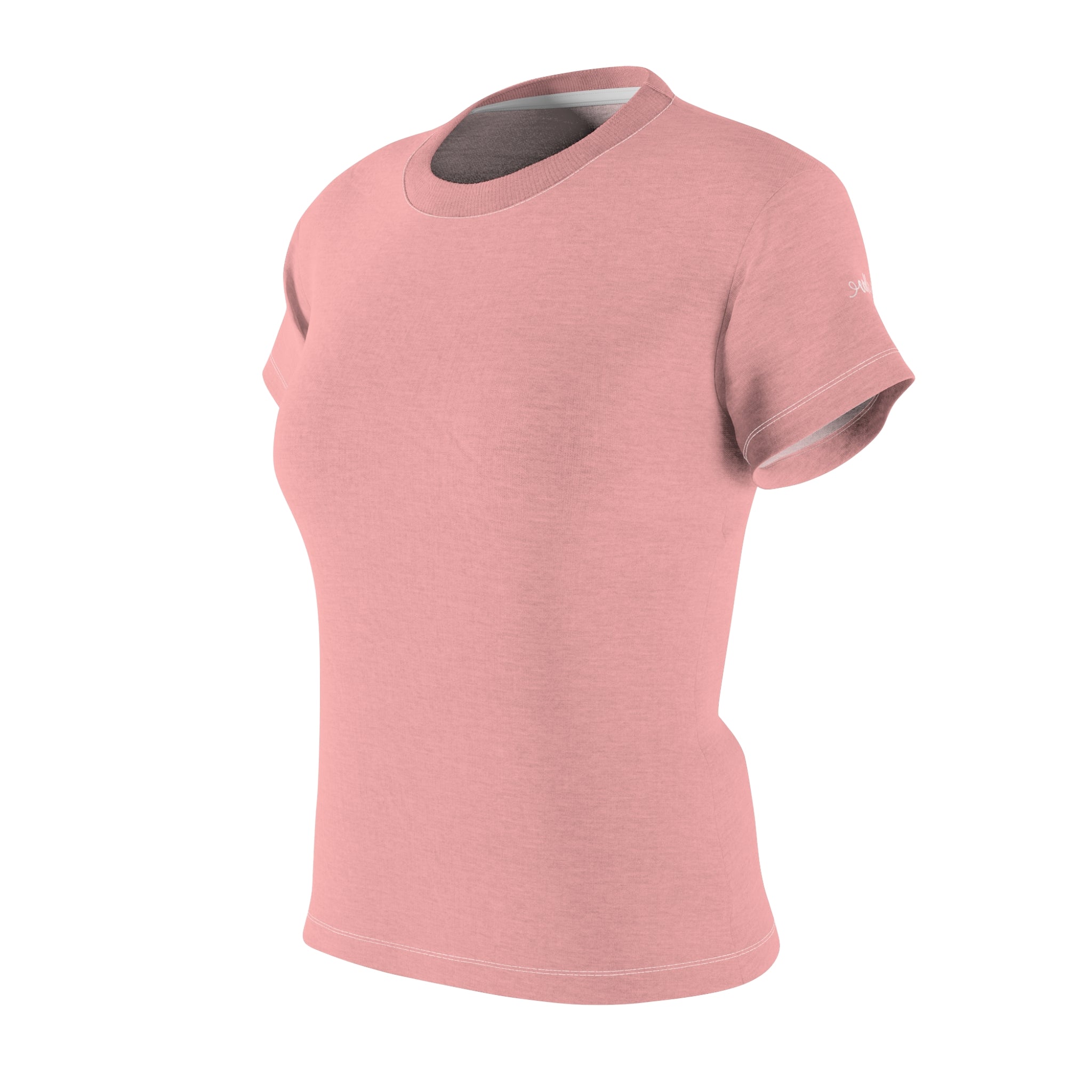 Sunset Pink Women's Fitted Tee