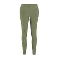 Army Green Women's Brushed Suede Leggings