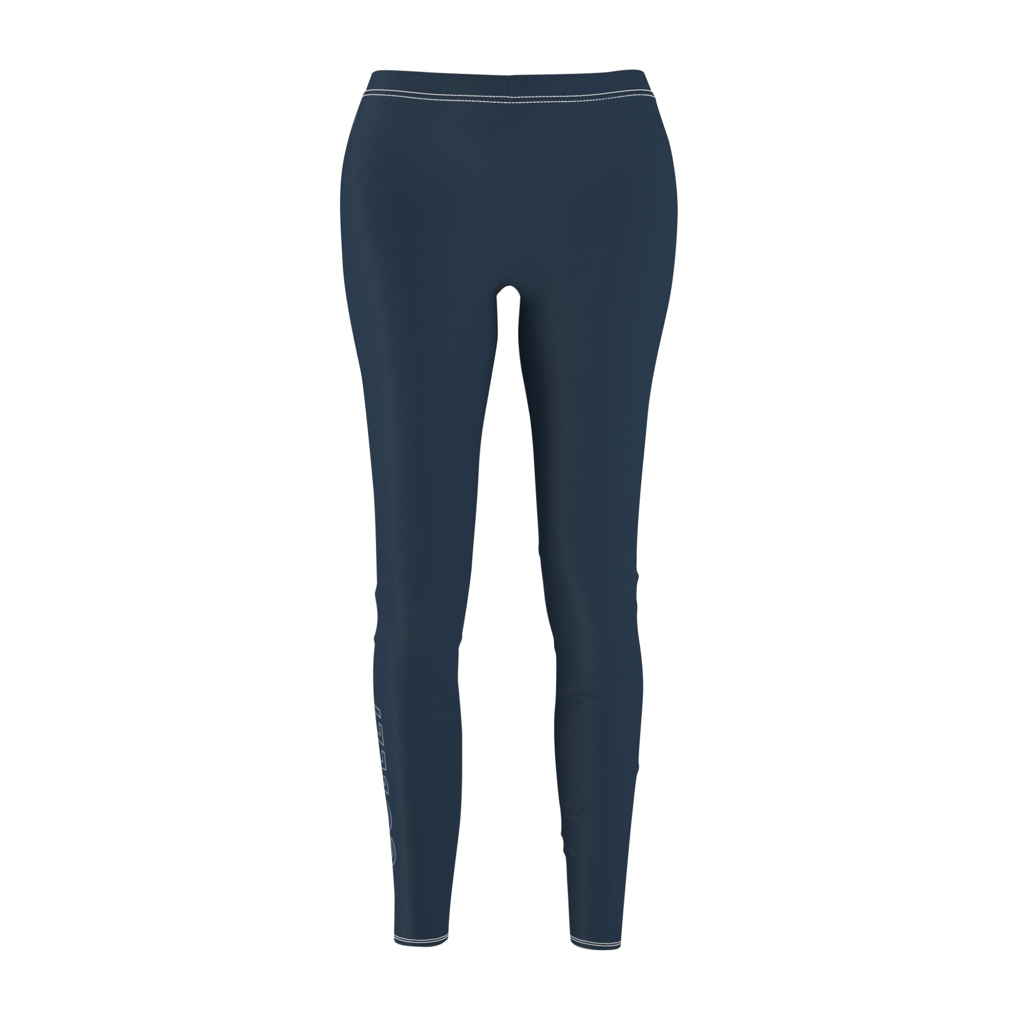 Midnight Blue Women’s Brushed Suede Leggings