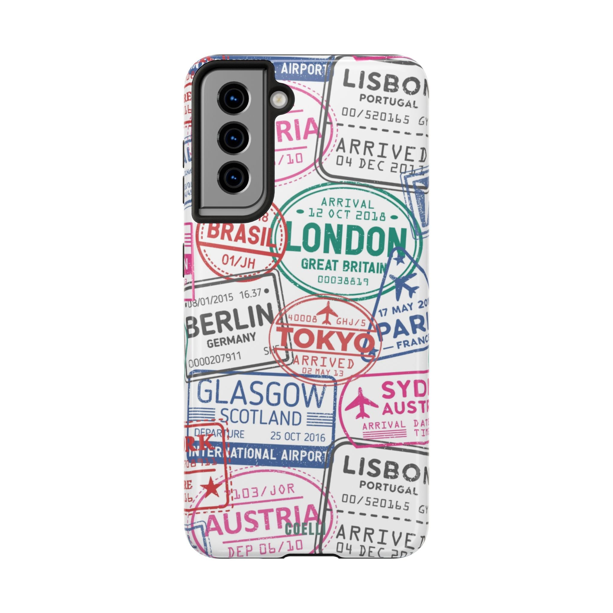 World Travel Tough Phone Case| iPhone & Galaxy Models