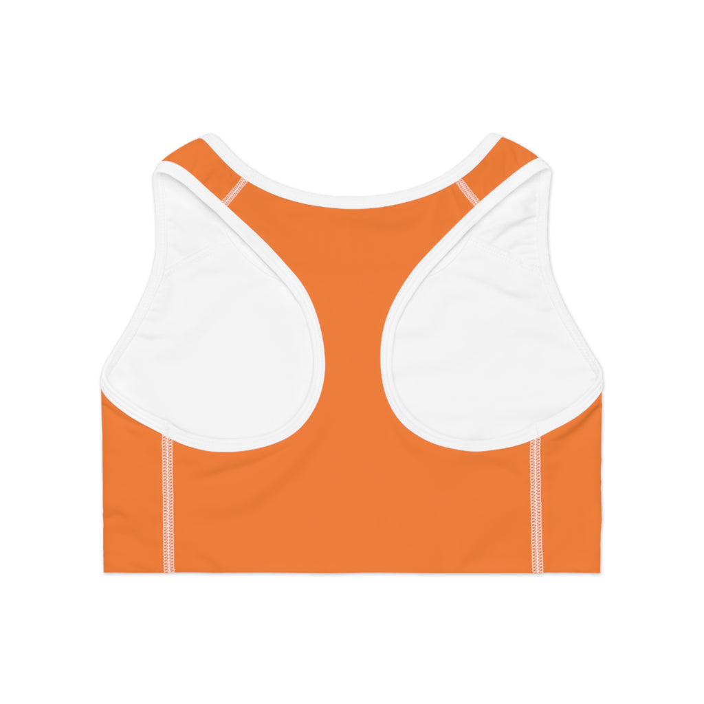 Orange Citrus Burst Women’s Activewear Top