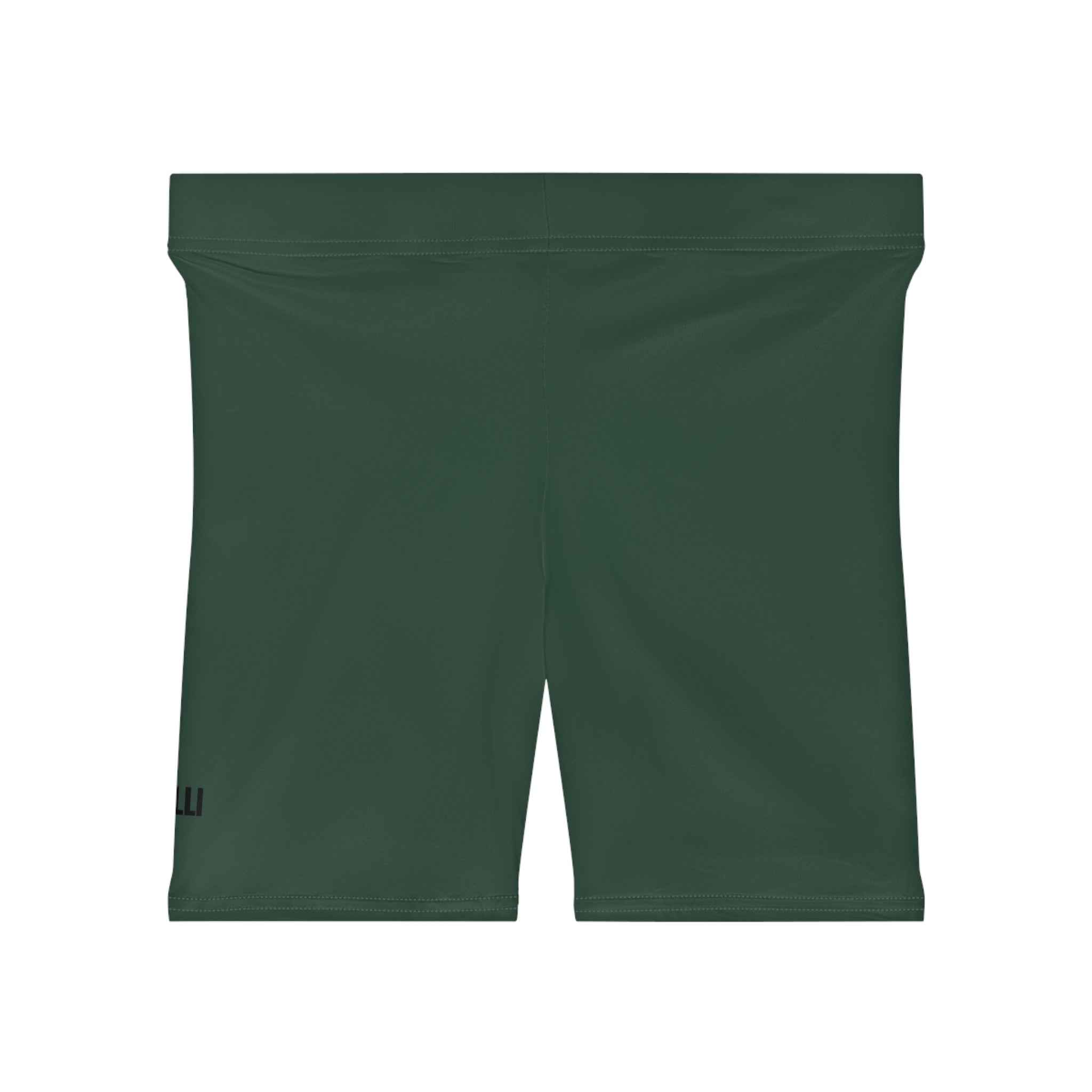 Midnight Green Women's Biker Shorts
