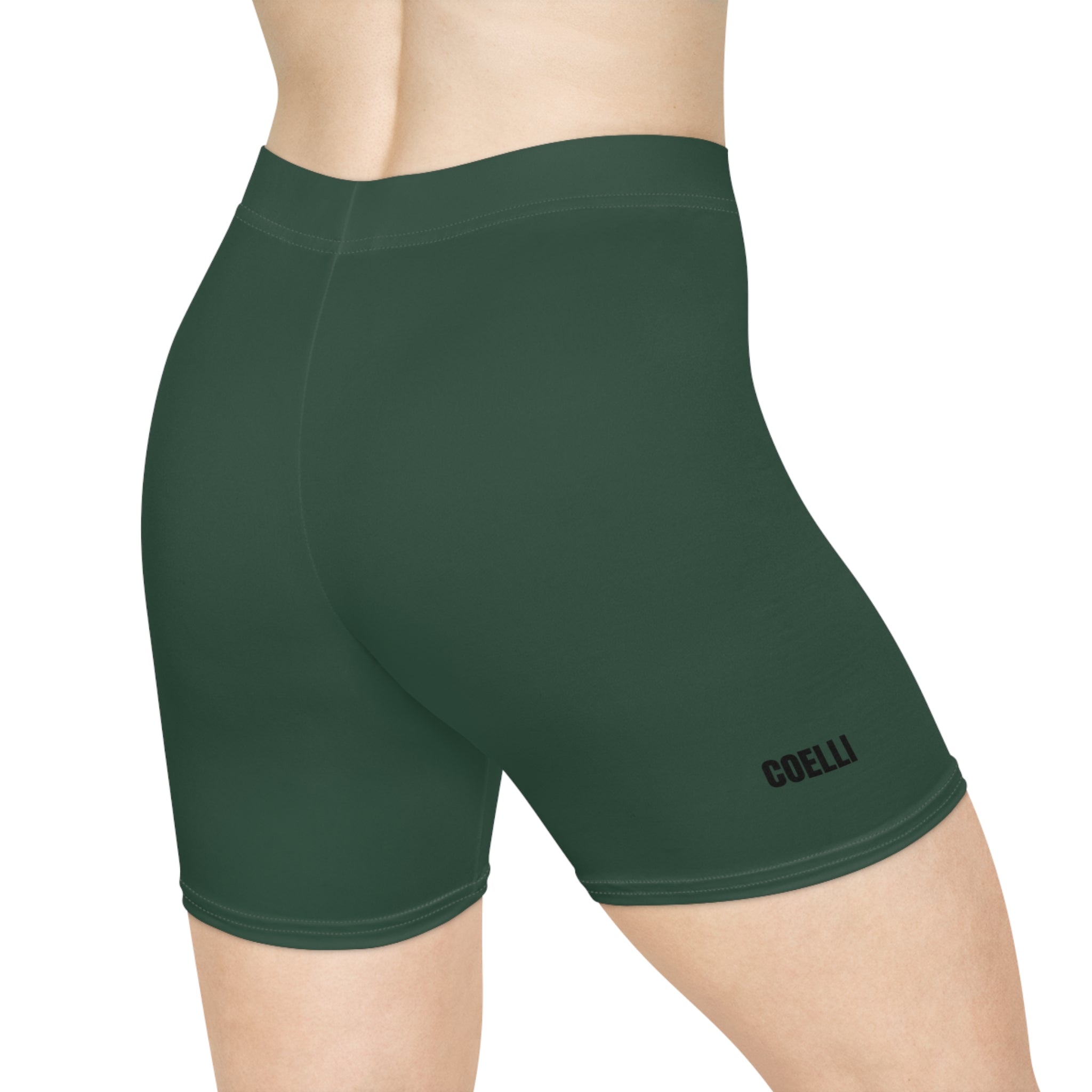 Midnight Green Women's Biker Shorts