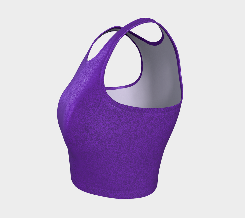 Electric Amethyst Women’s Crop Top