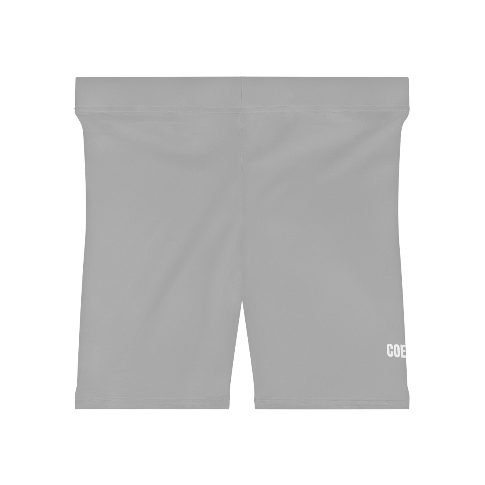 Light Grey Women's Biker Shorts
