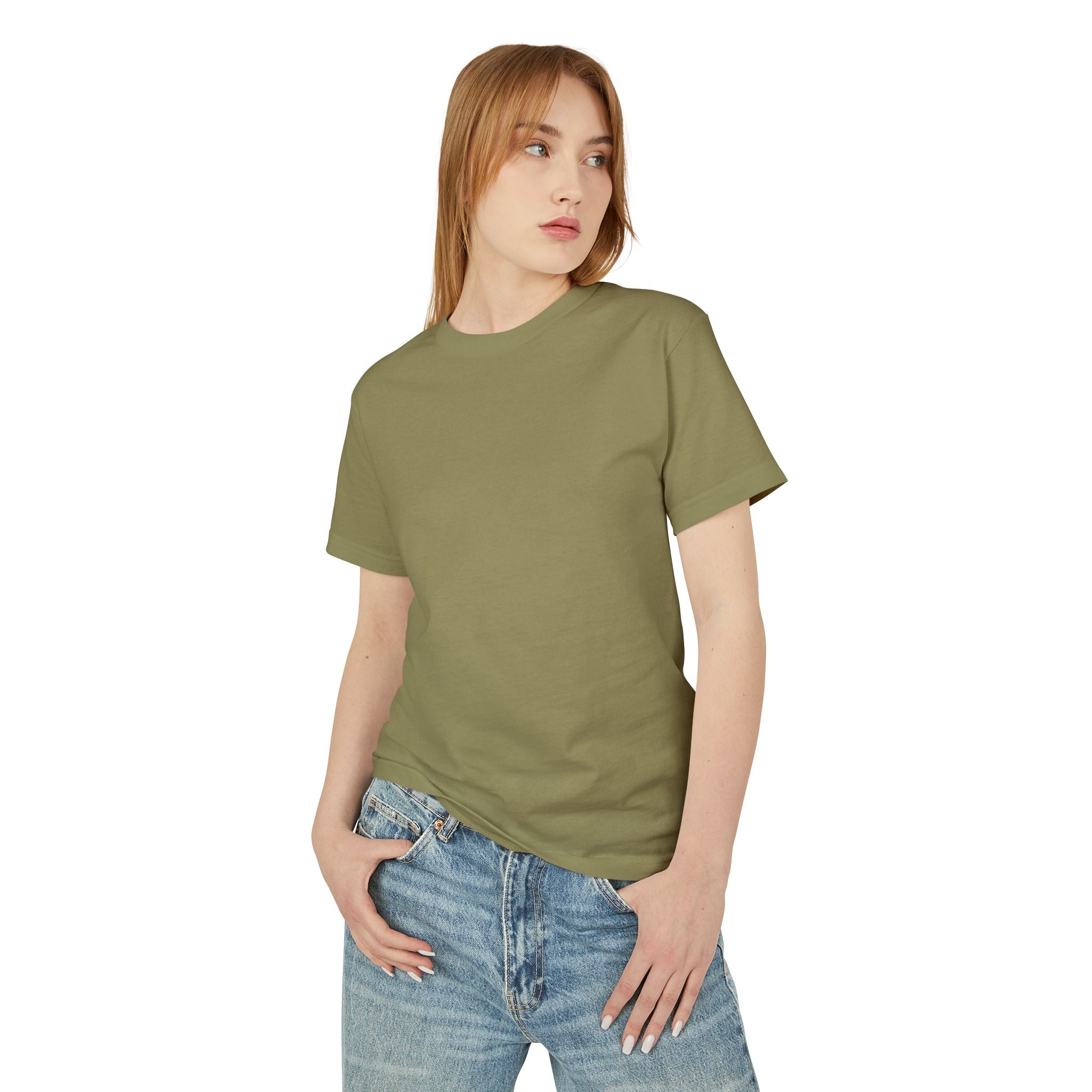 Army Green Women’s Cotton T-Shirt