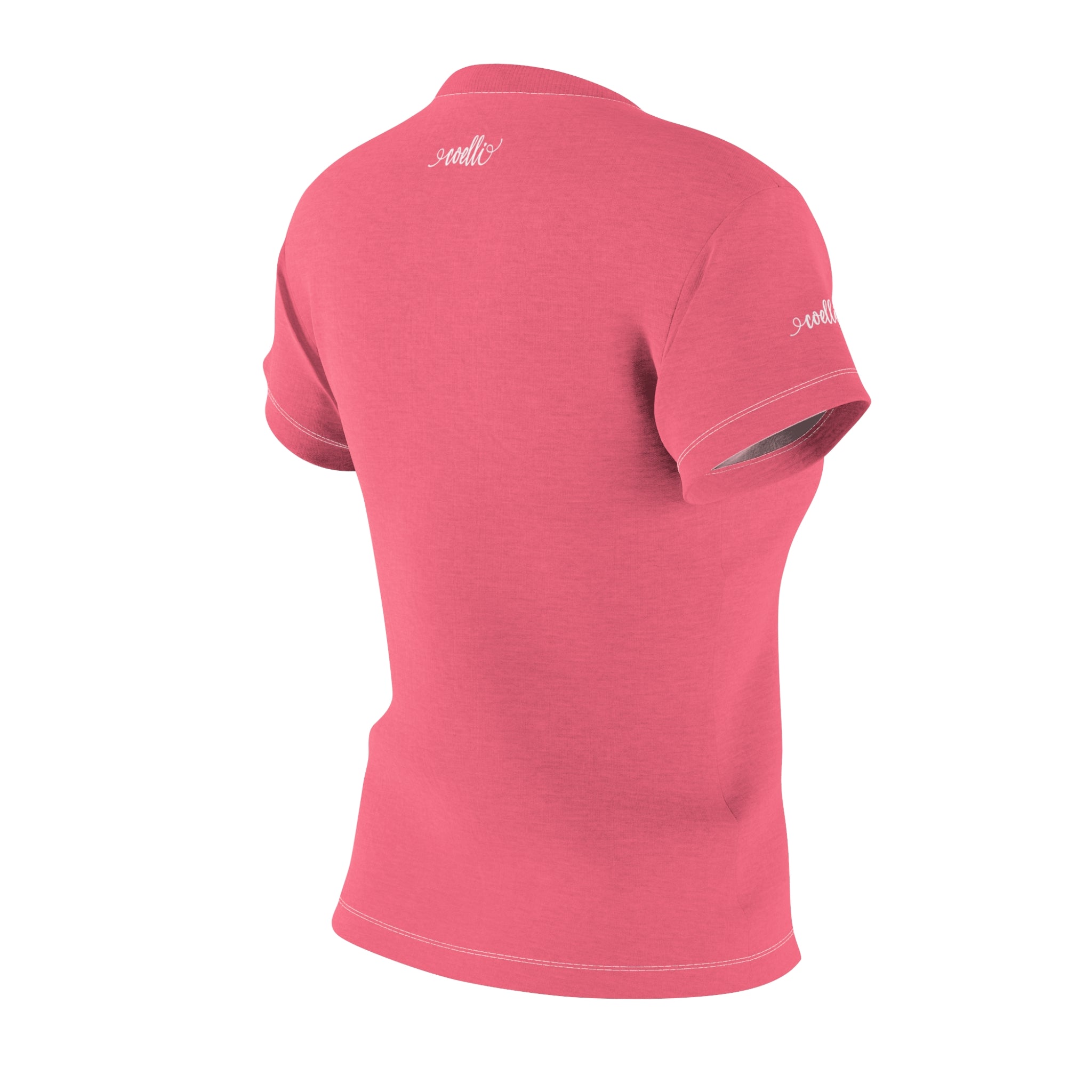Watermelon Pink Women's Fitted Tee