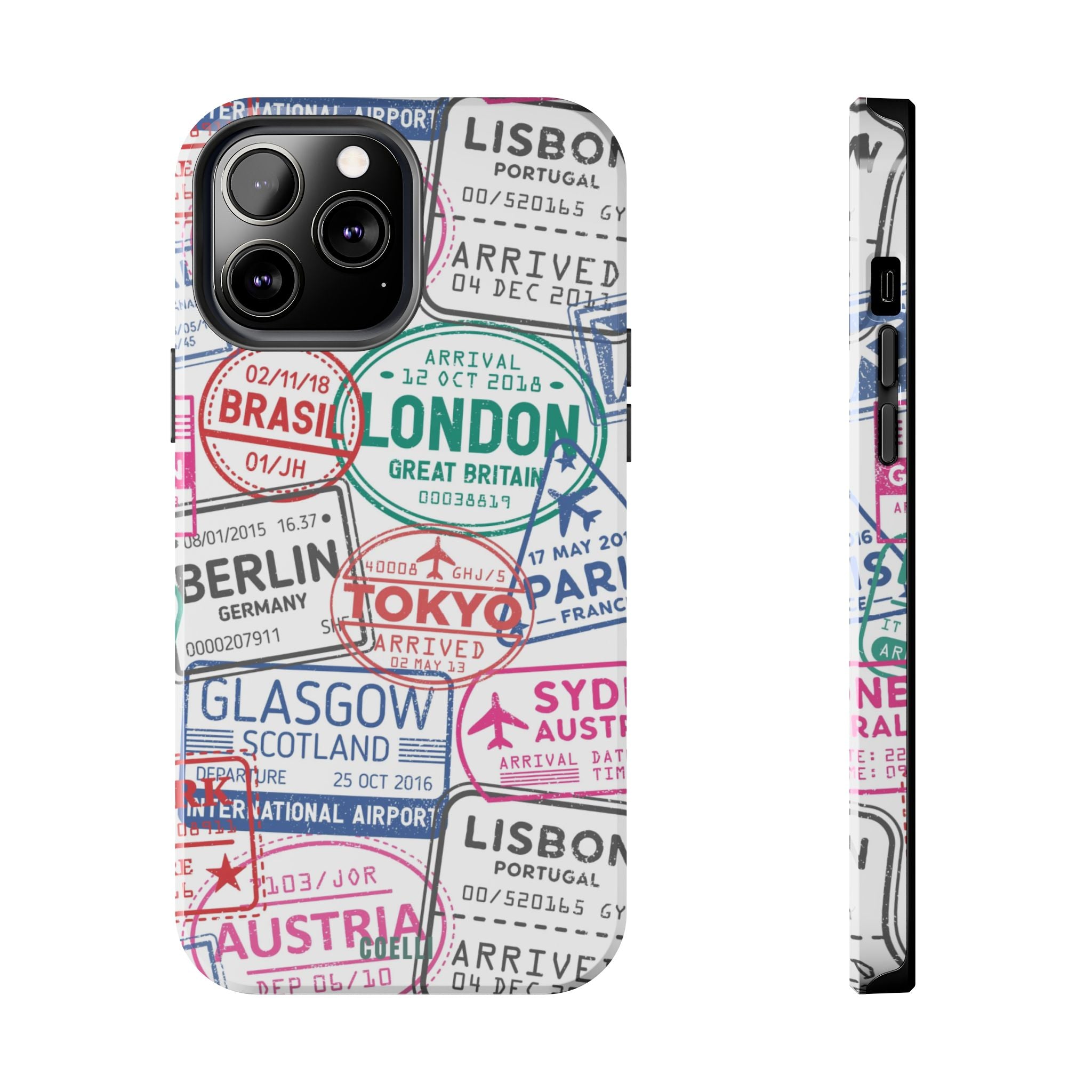World Travel Tough Phone Case| iPhone & Galaxy Models
