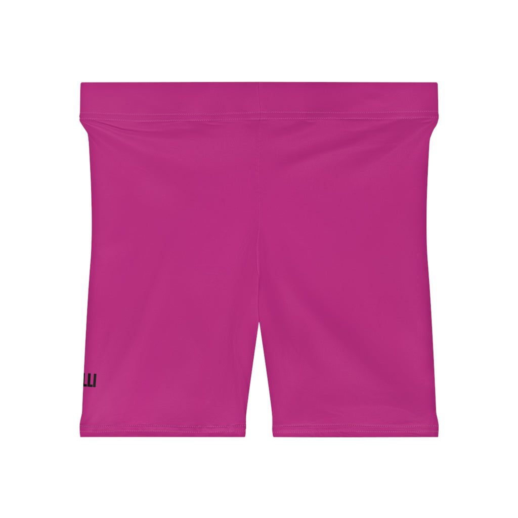 Pink Women's Biker Shorts