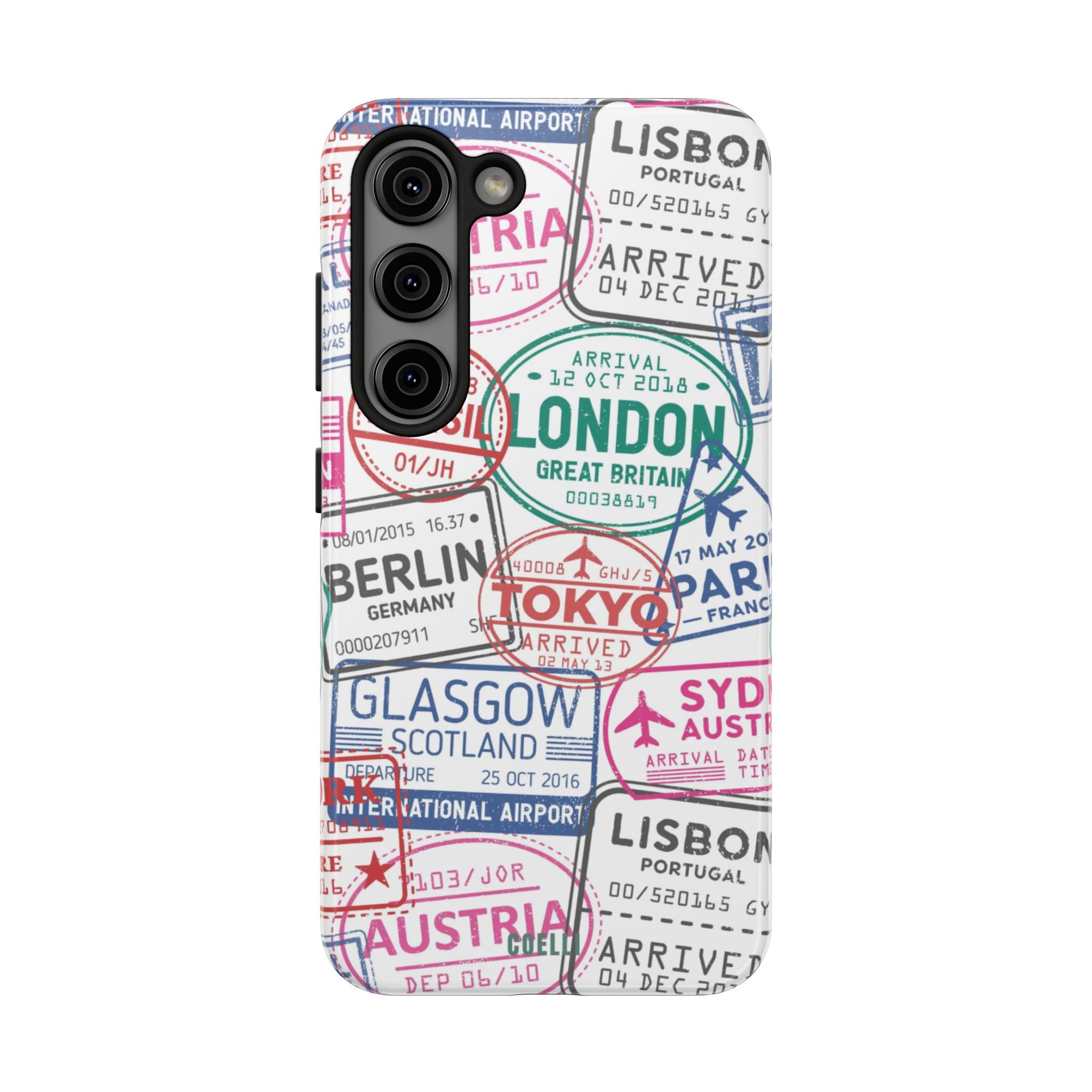 World Travel Tough Phone Case| iPhone & Galaxy Models