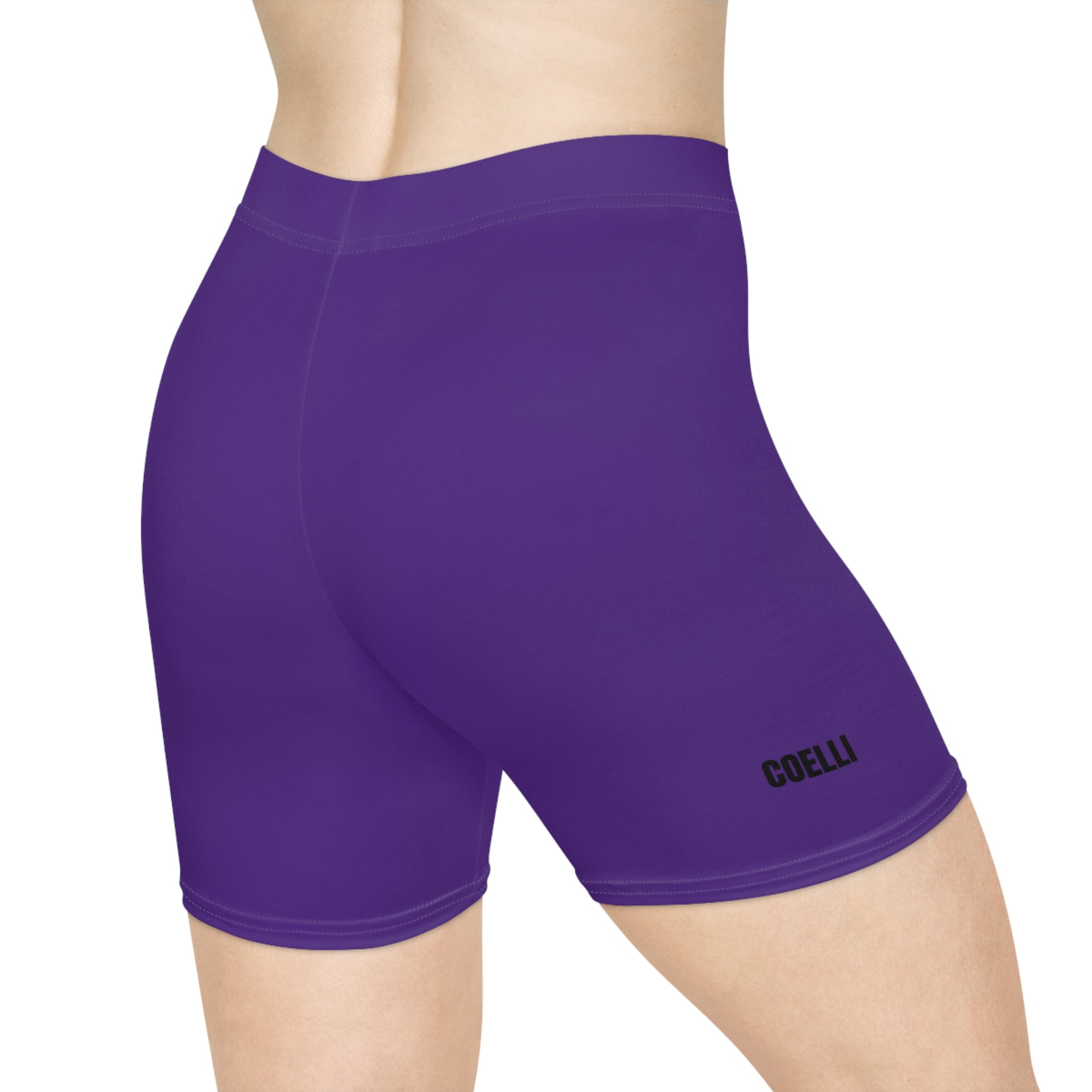 Purple Women's Yoga Shorts