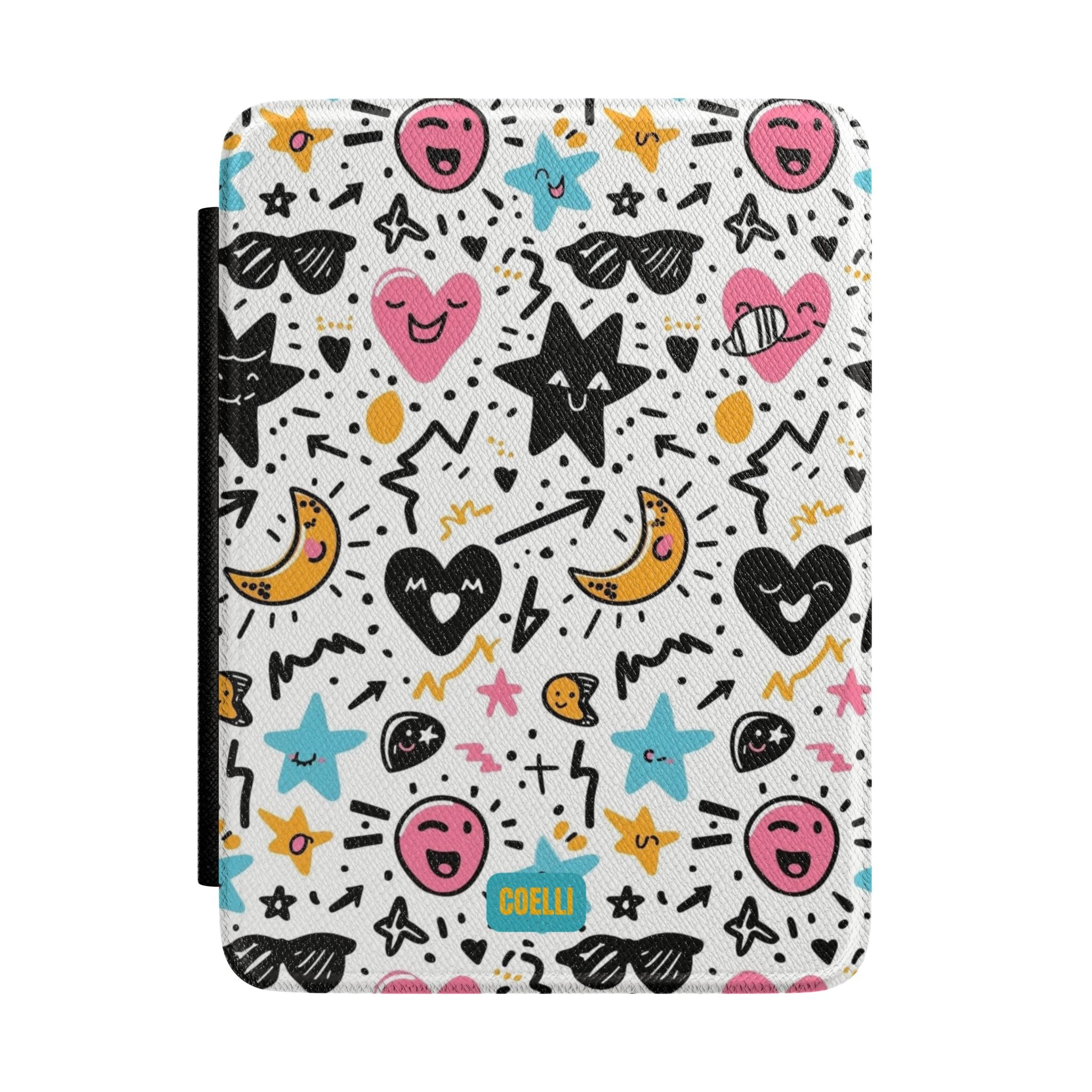 Stars & Hearts Doodle Kindle Protective Case