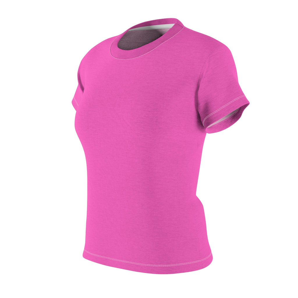 Pink Vibrant Women's Essential Solid Tee