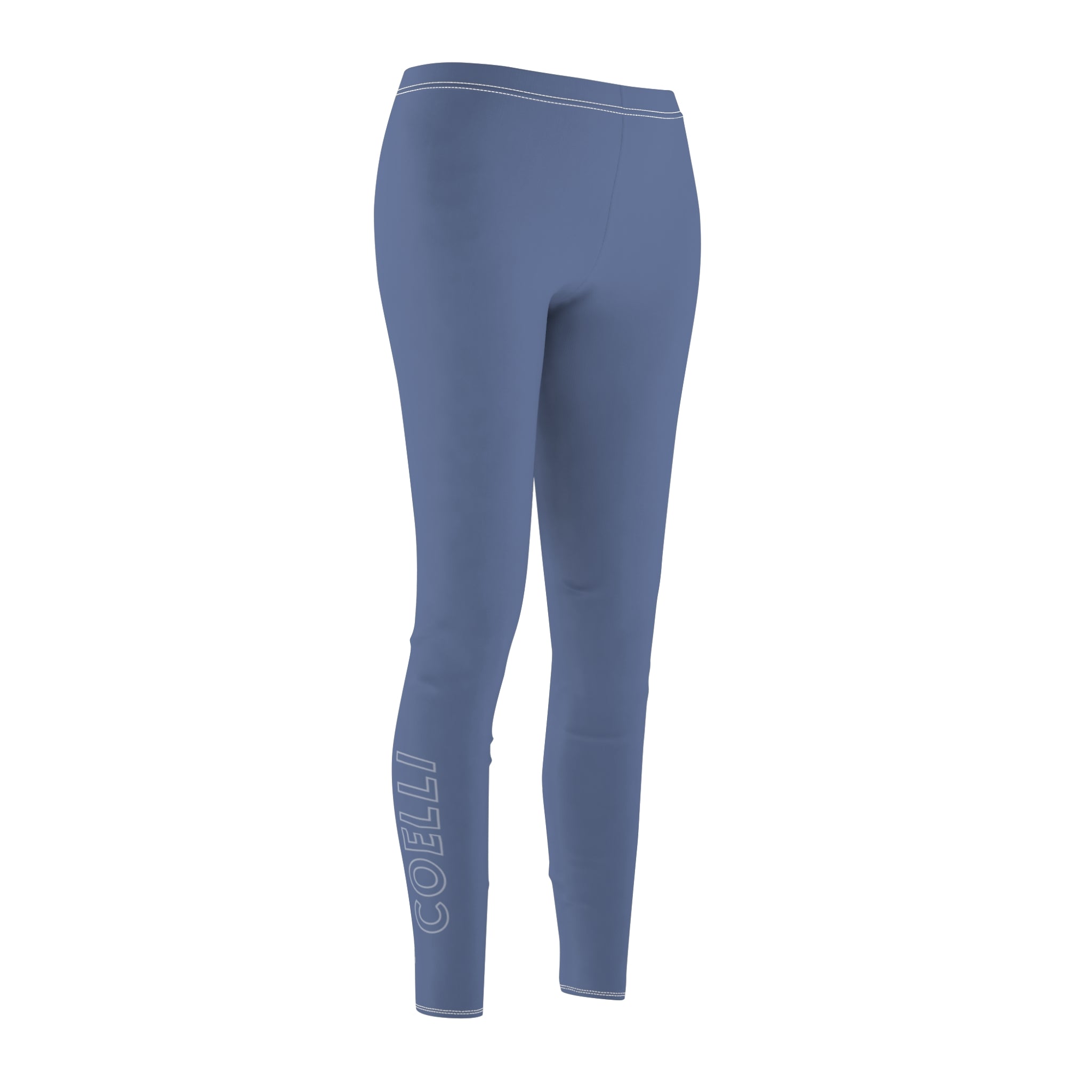 Slate Blue Women’s Brushed Suede Leggings