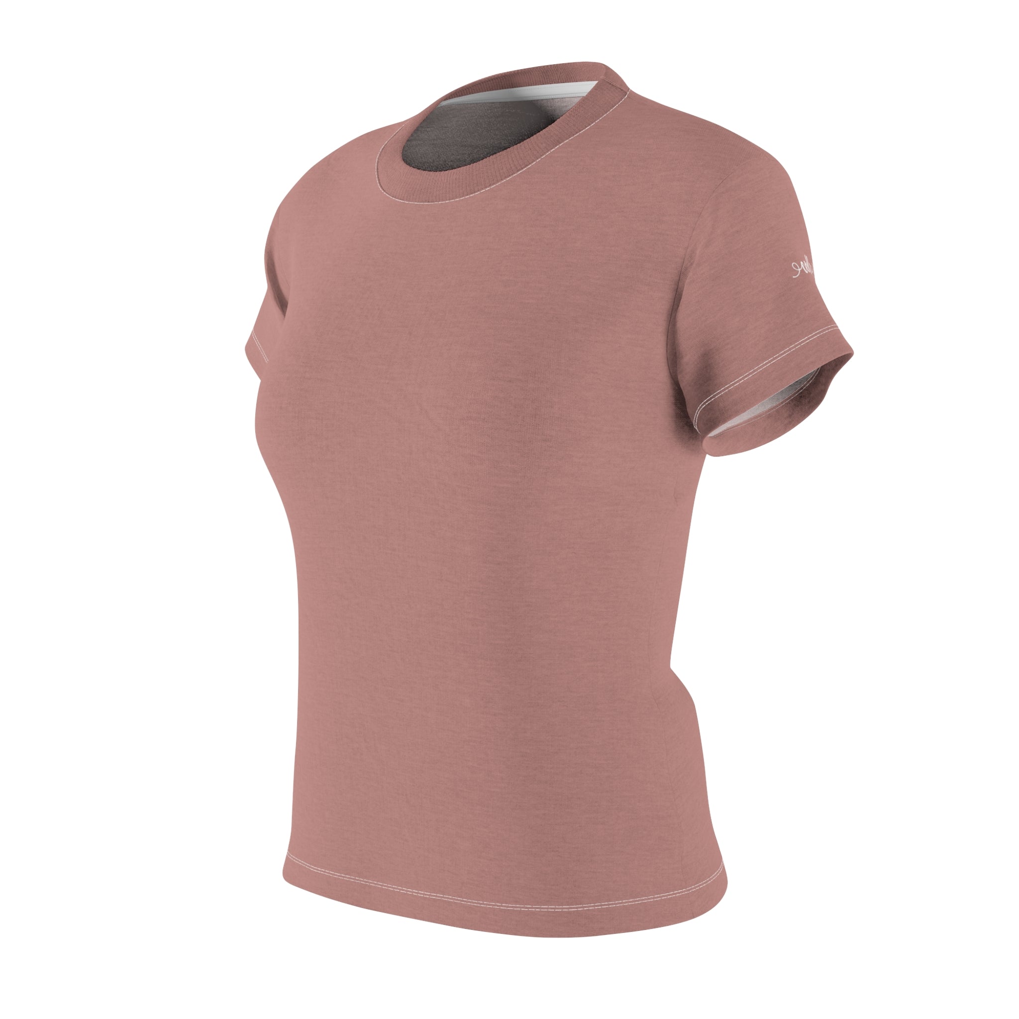 Mauve Pink Women's Fitted Tee