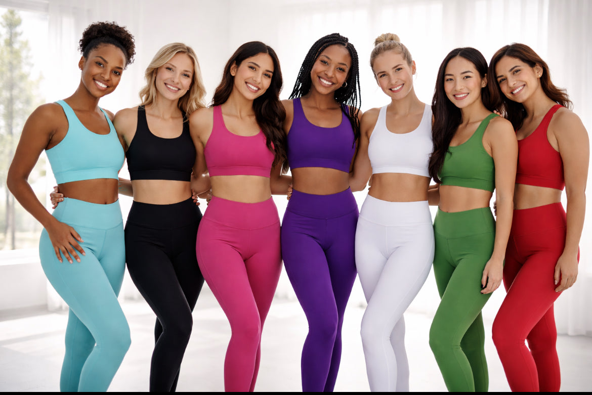 Aqua Blue Women’s Activewear Top