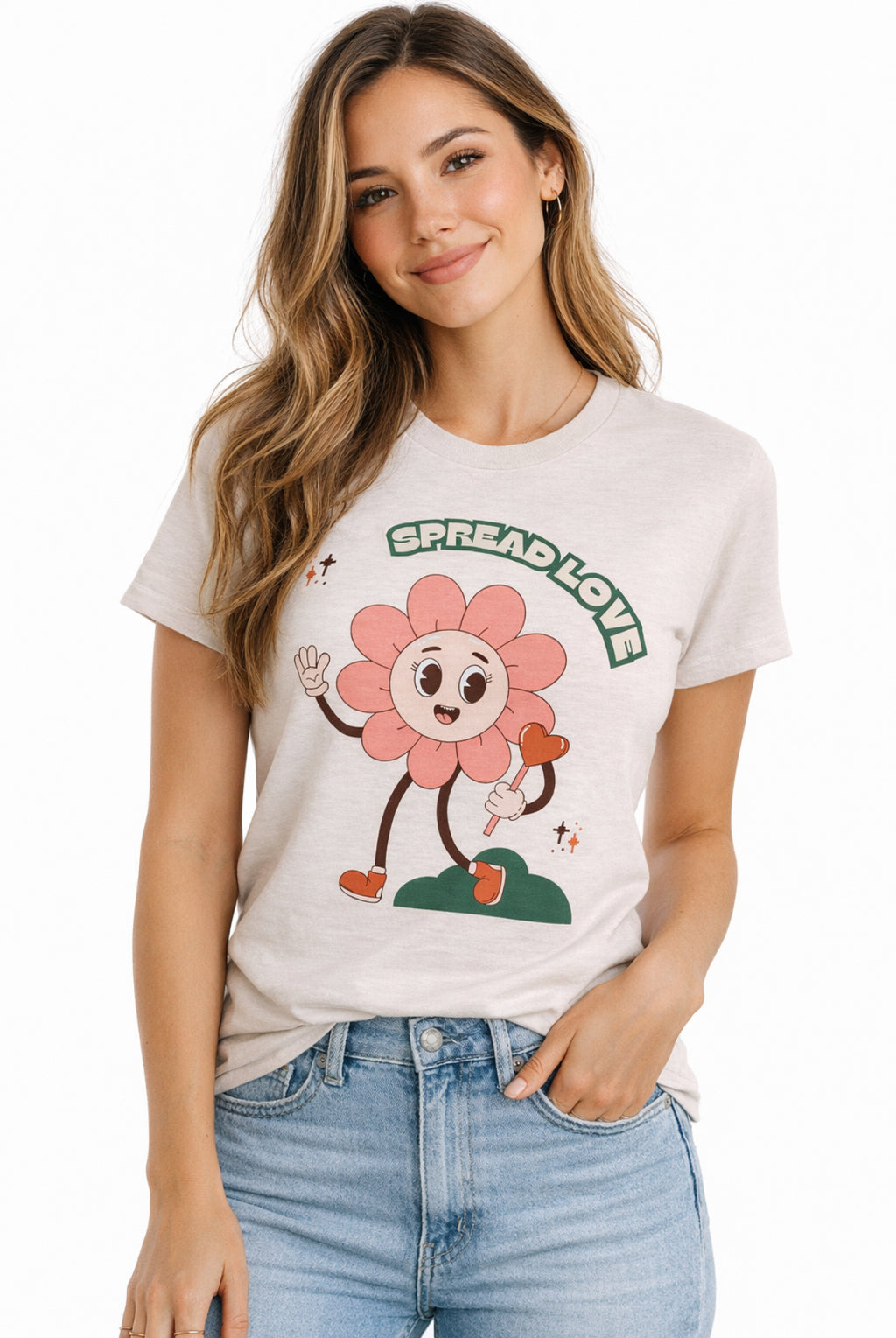 Spread Love Women’s Graphic Tee