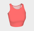 Coral Echo Women’s Crop Top