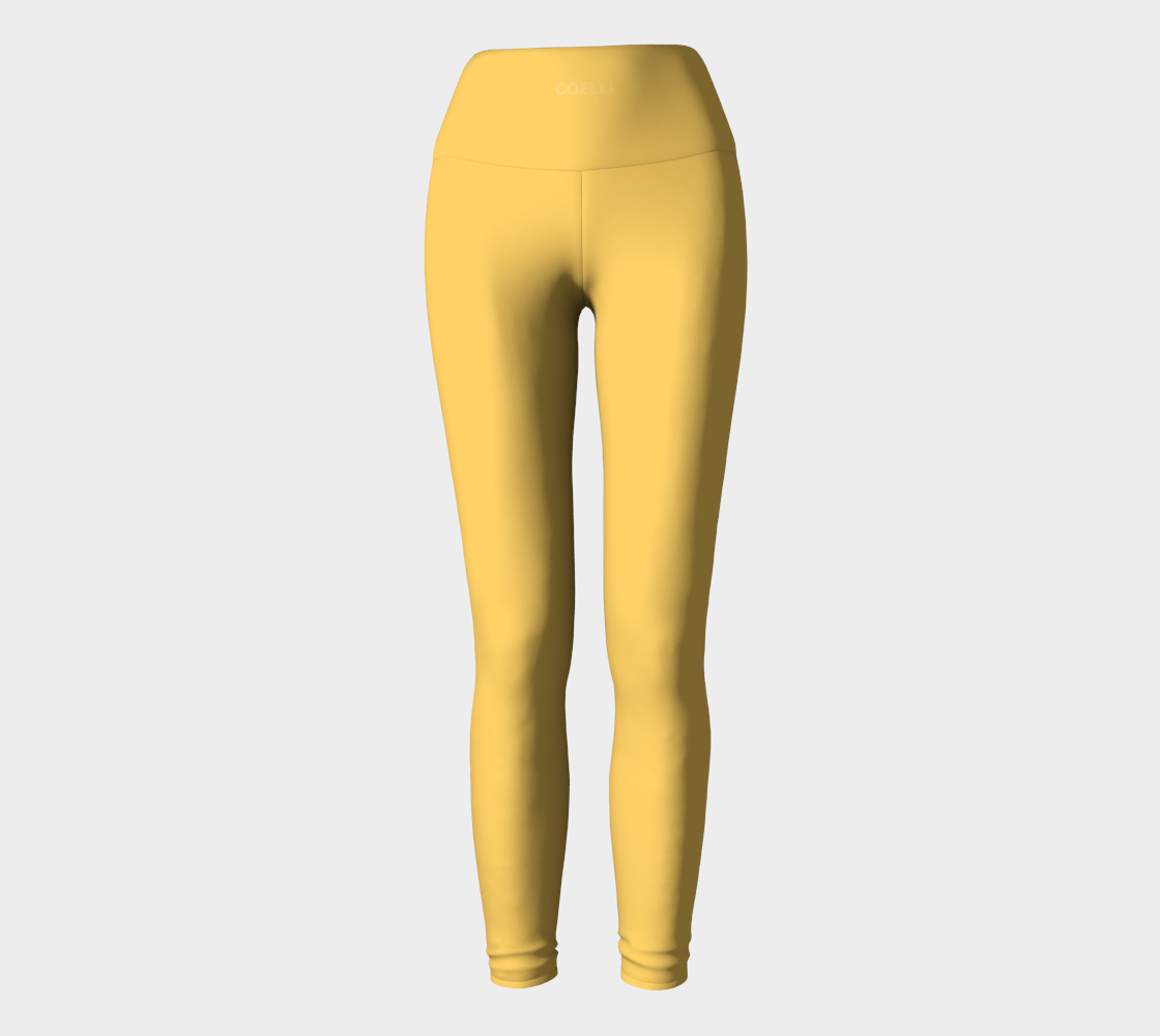 Marigold Glow Women’s High Waisted Leggings