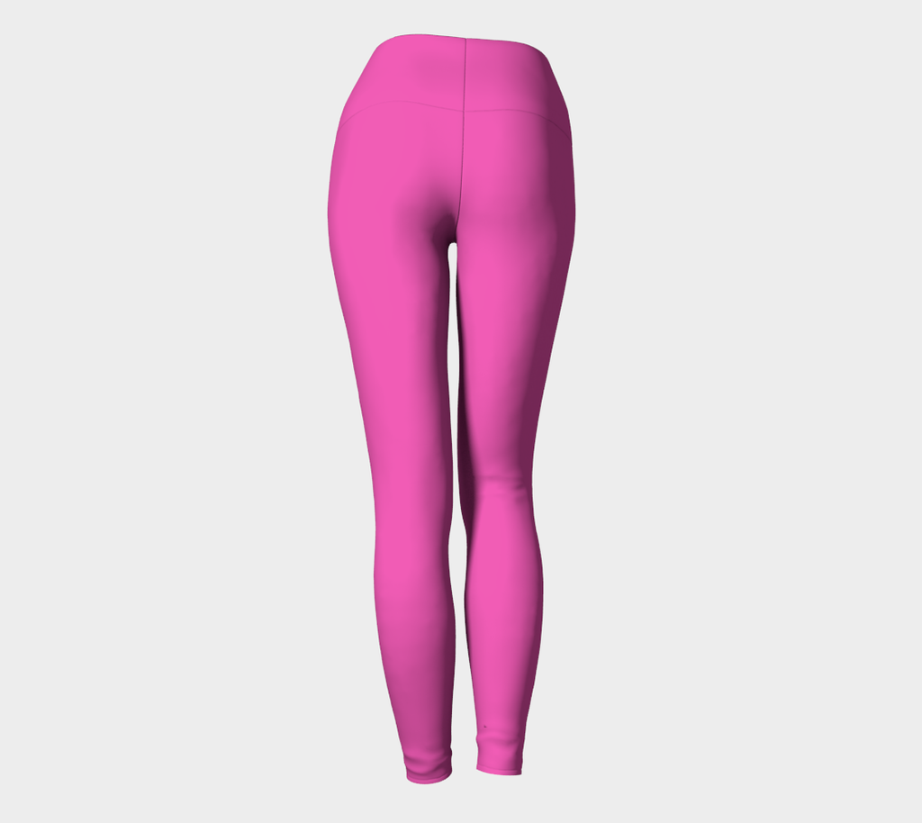 Hologram Pink Women’s High Waisted Leggings