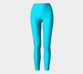 Icy Cyan Women’s High Waisted Leggings