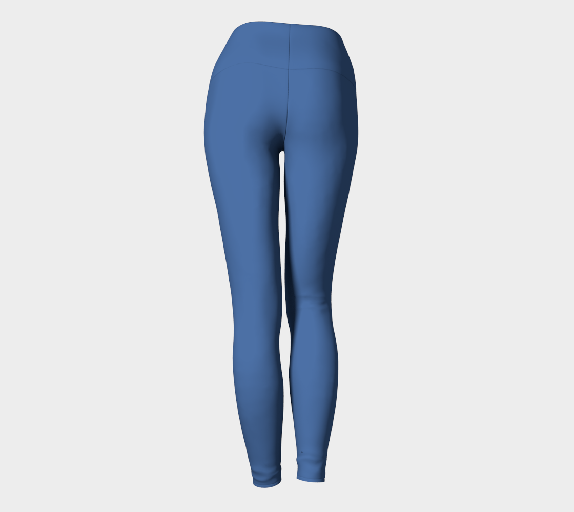 Celestial Blue Women’s High Waisted Leggings