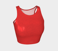 Fiery Red Women’s Crop Top